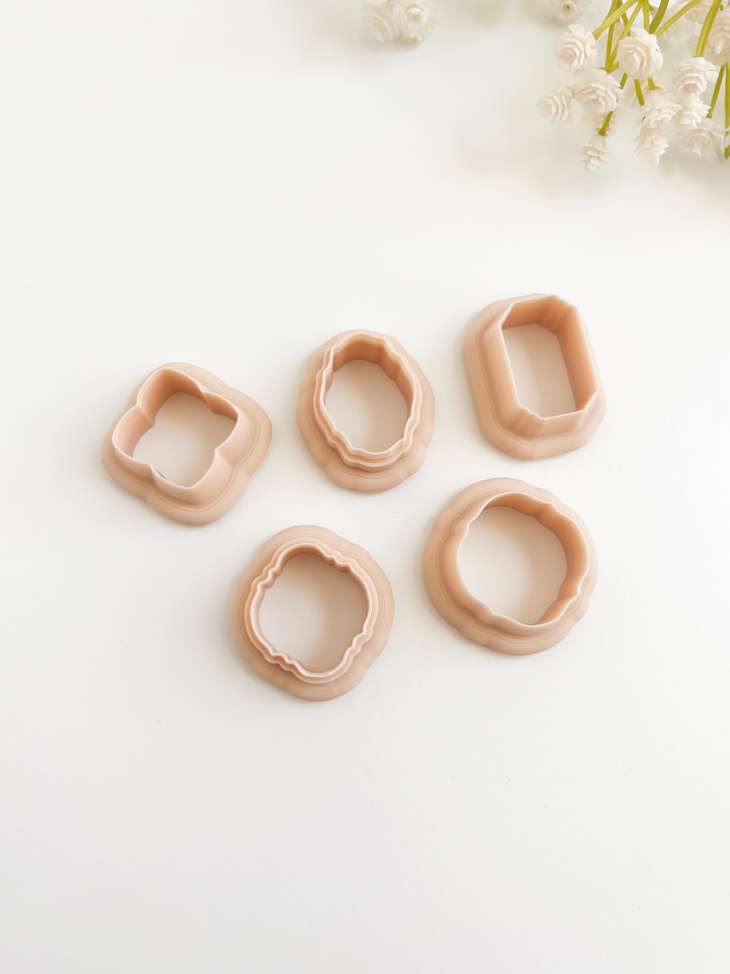 Elegant Shape Set Clay Cutter | Elegant Shape Polymer Clay Cutter Set for Handmade Earrings Chic Jewelry Making and Fashion Crafts