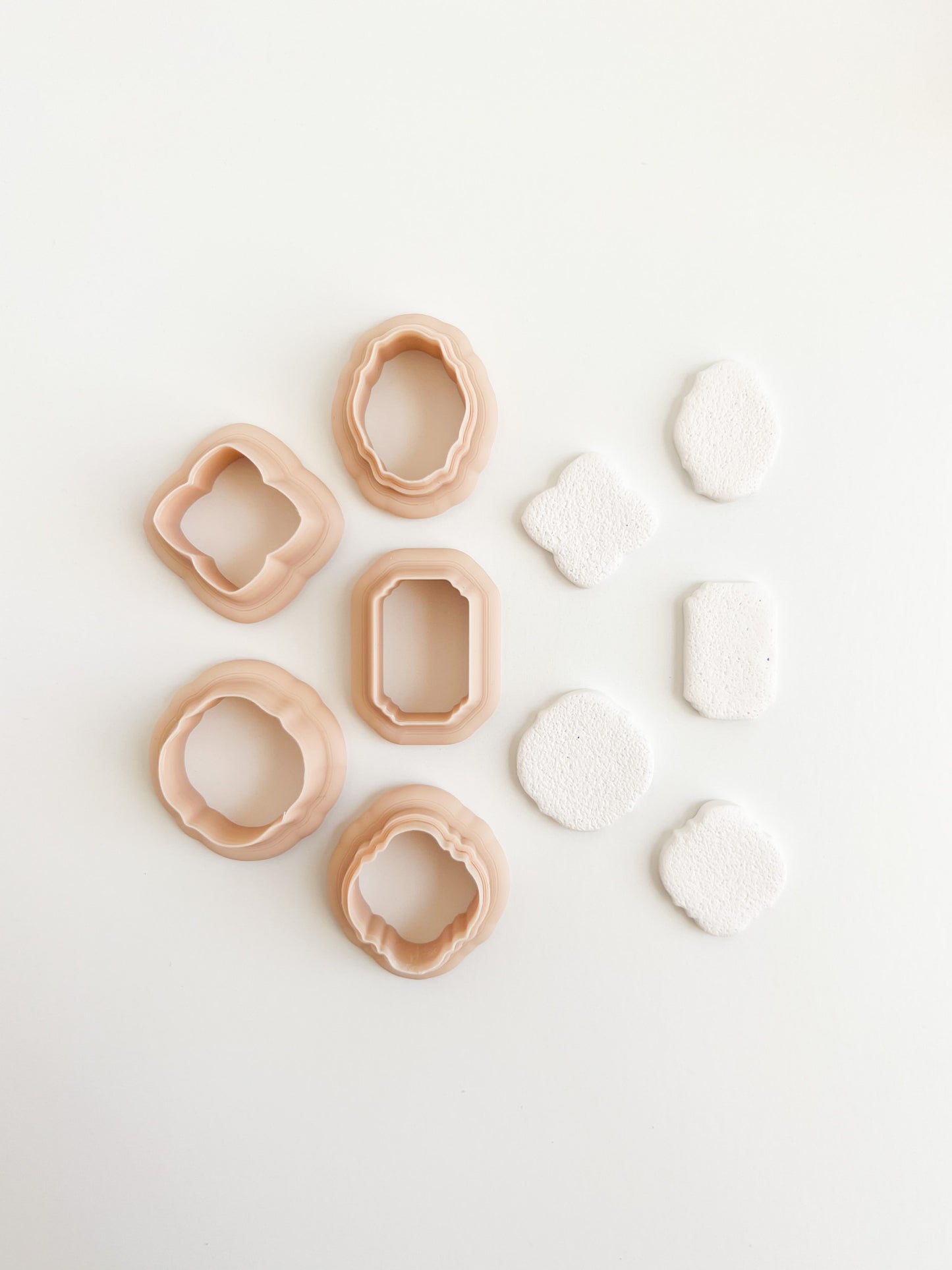 Elegant Shape Set Clay Cutter | Elegant Shape Polymer Clay Cutter Set for Handmade Earrings Chic Jewelry Making and Fashion Crafts