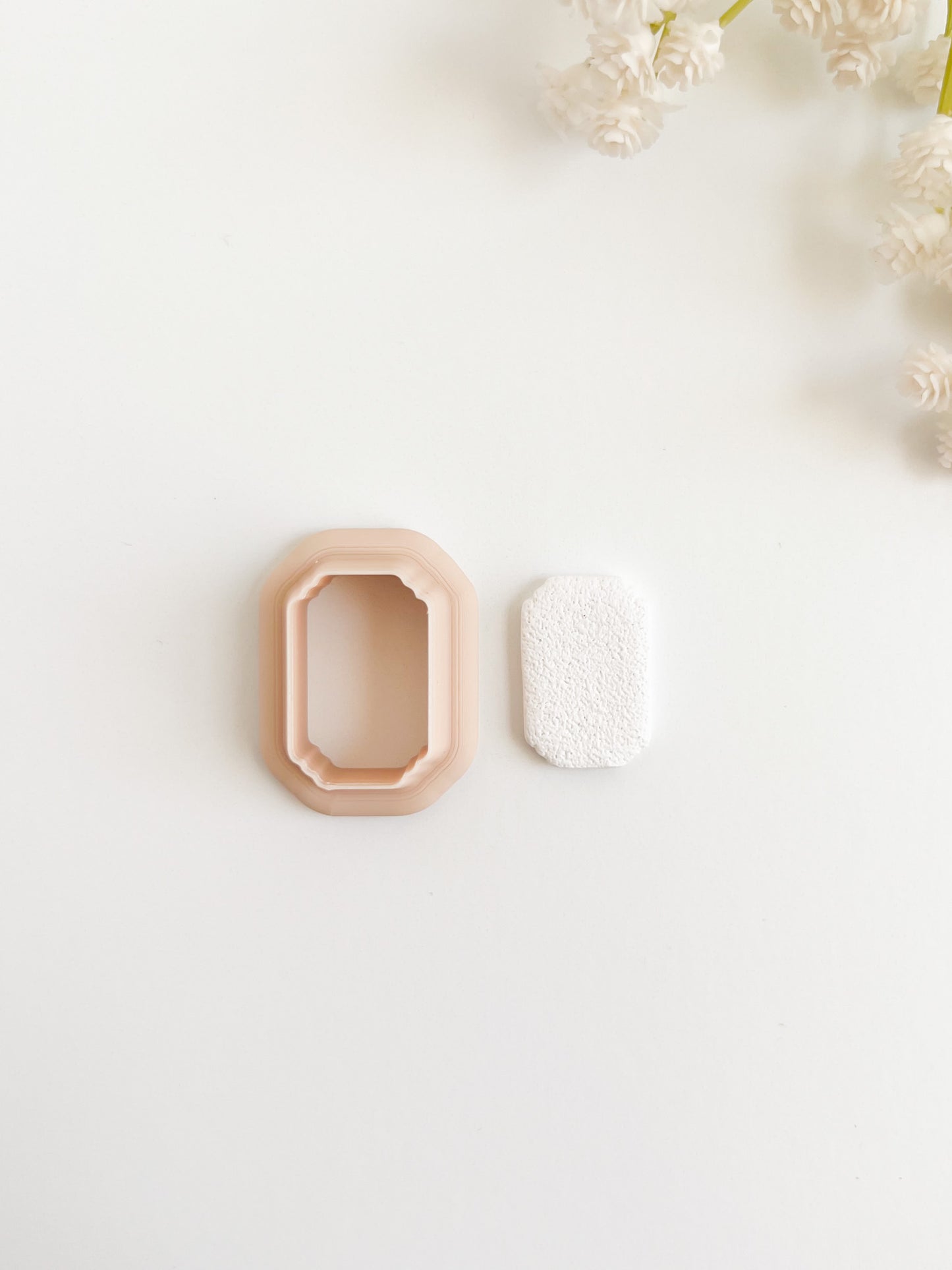 Elegant Shape No. 2 Clay Cutter | Elegant Shape No. 2 Polymer Clay Cutter for DIY Earrings Minimalist Jewelry and Trendy Crafting