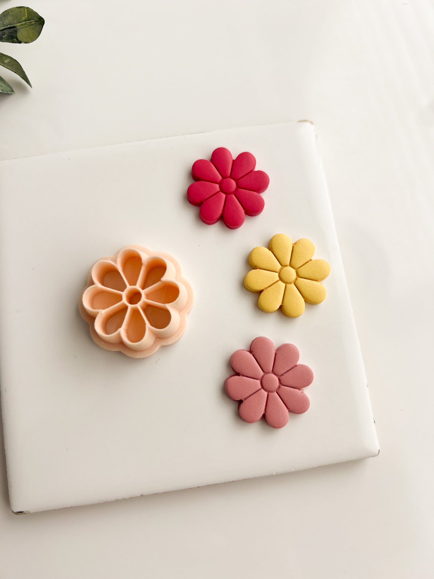Floral Shape No. 5 Clay Cutter | Floral Polymer Clay Cutter for DIY Earrings Botanical Jewelry and Handmade Flower-Themed Crafts