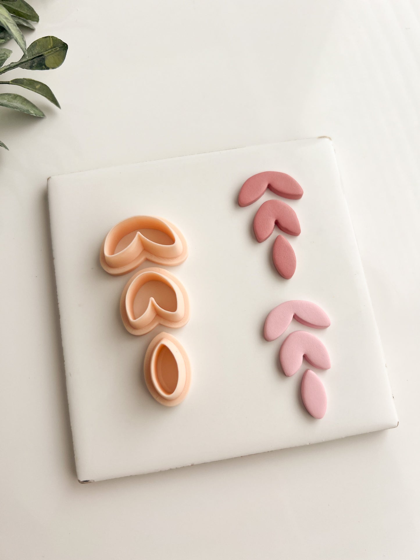Elegant Dangle No. 3 Clay Cutter | Elegant Dangle No. 3 Polymer Clay Cutter for DIY Earrings Statement Jewelry and Handmade Chic Designs
