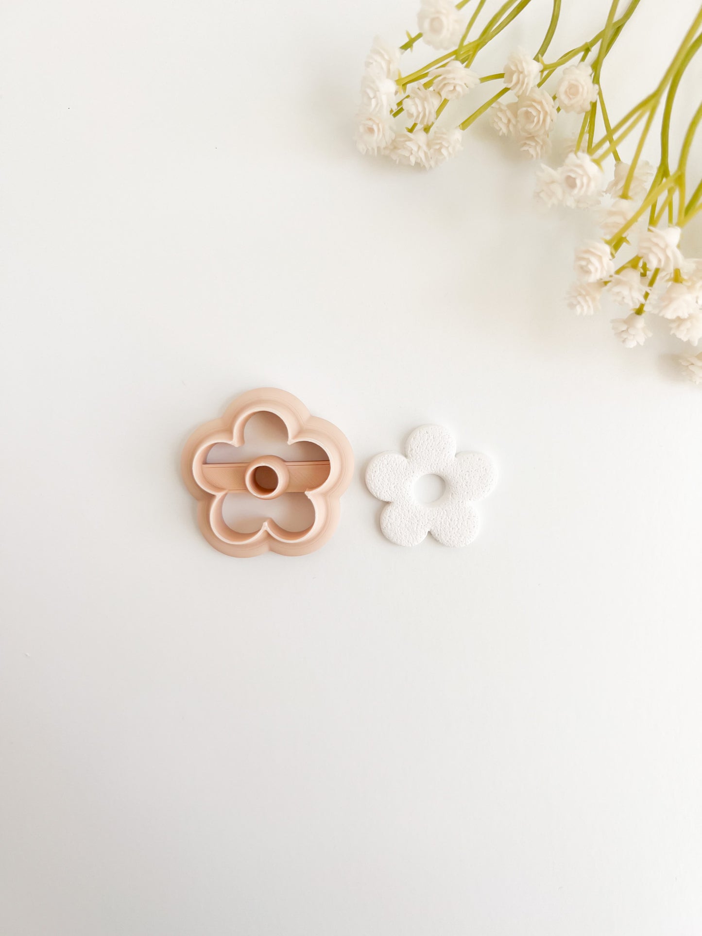 Floral Shape No. 1 Clay Cutter | Floral Shape Polymer Clay Cutter for DIY Earrings Nature-Inspired Jewelry and Elegant Floral Designs