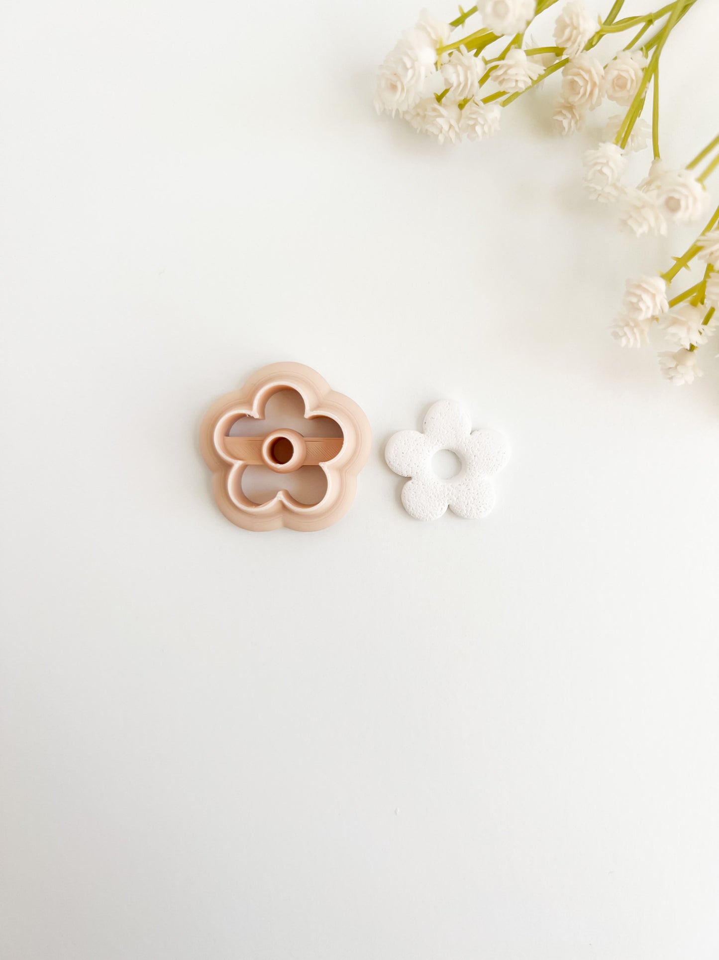 Floral Shape No. 1 Clay Cutter | Floral Shape Polymer Clay Cutter for DIY Earrings Nature-Inspired Jewelry and Elegant Floral Designs