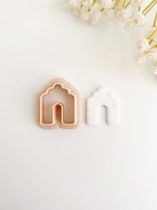 U Shape No. 4 Clay Cutter | Minimalist Polymer Clay Cutter for DIY Earrings, Jewelry and Boho Crafts