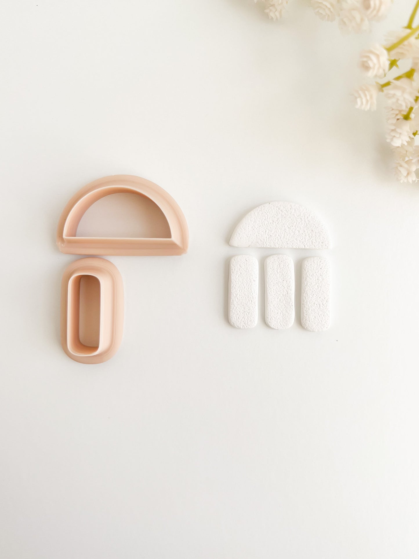 Vintage Shape No. 1 Clay Cutter | Retro-Inspired Polymer Clay Cutter for DIY Earrings and Handmade Jewelry