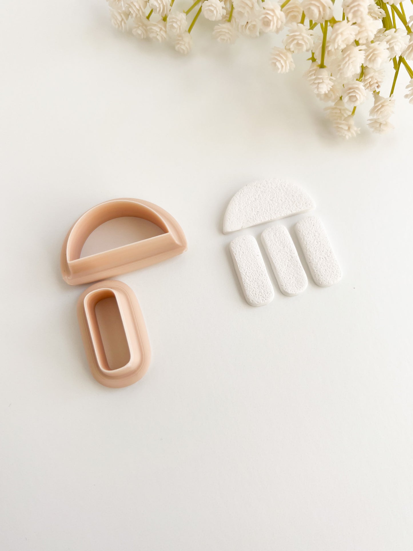 Vintage Shape No. 1 Clay Cutter | Retro-Inspired Polymer Clay Cutter for DIY Earrings and Handmade Jewelry