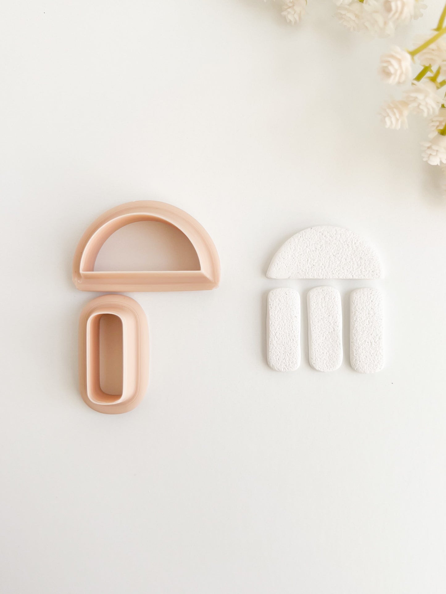 Vintage Shape No. 1 Clay Cutter | Retro-Inspired Polymer Clay Cutter for DIY Earrings and Handmade Jewelry