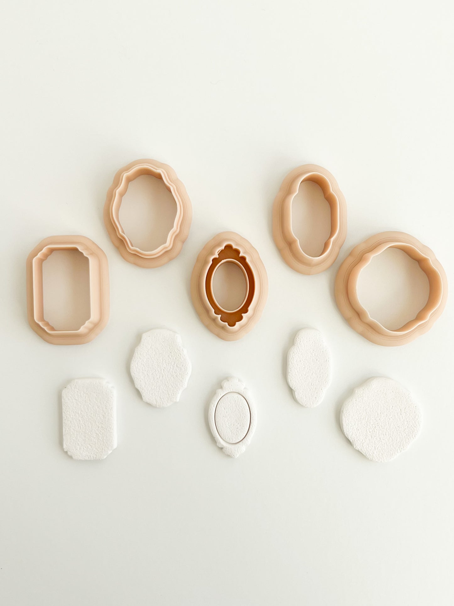 Elegant Shape Set Clay Cutter | Elegant Shape Polymer Clay Cutter Set for Handmade Earrings Chic Jewelry Making and Fashion Crafts
