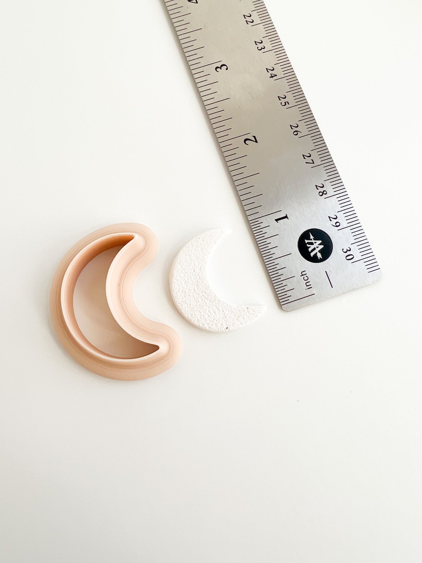 Moon No. 1 Clay Cutter | Celestial Moon Polymer Clay Cutter for DIY Jewelry and Star-Themed Crafts