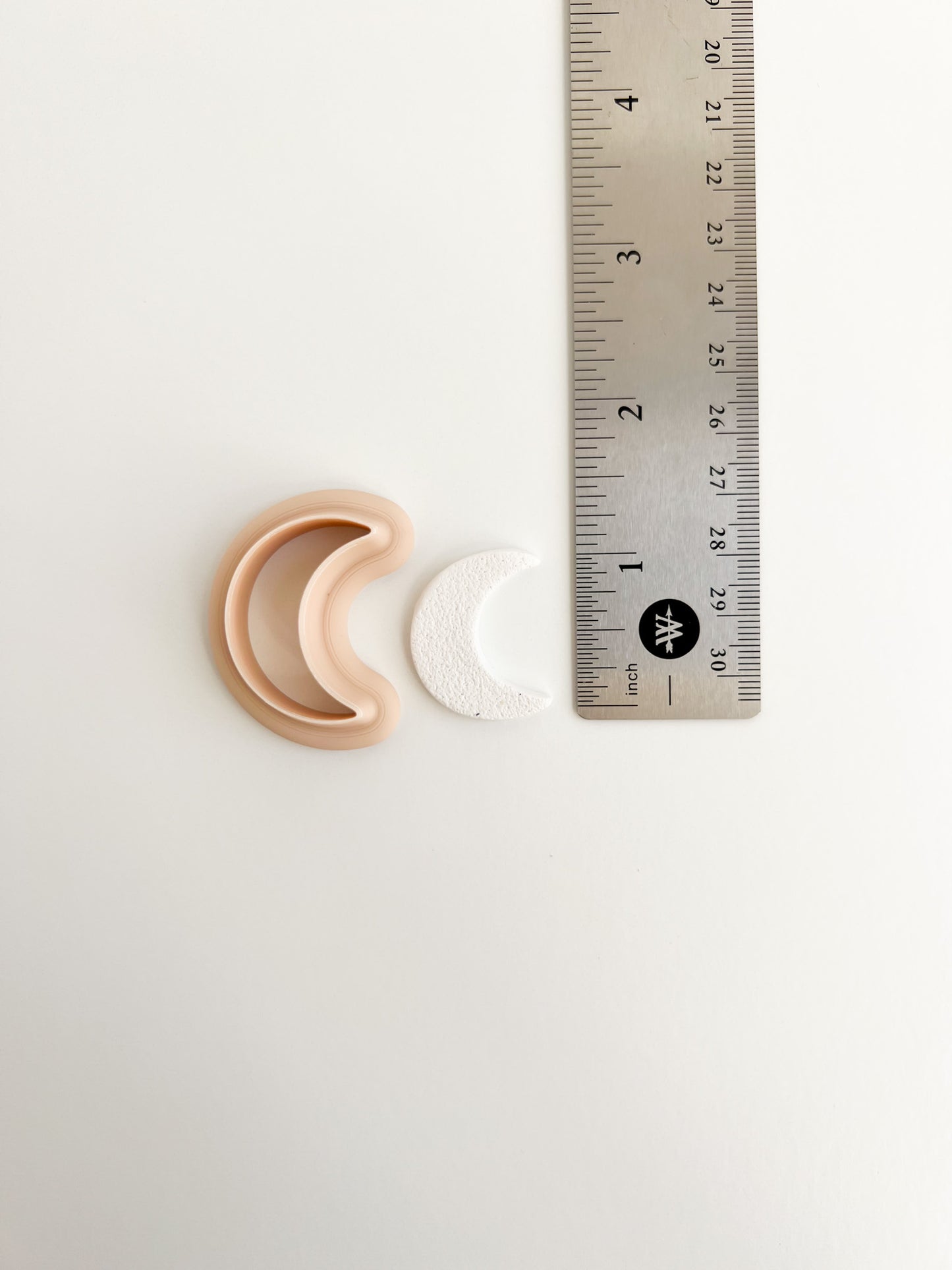 Moon No. 1 Clay Cutter | Celestial Moon Polymer Clay Cutter for DIY Jewelry and Star-Themed Crafts