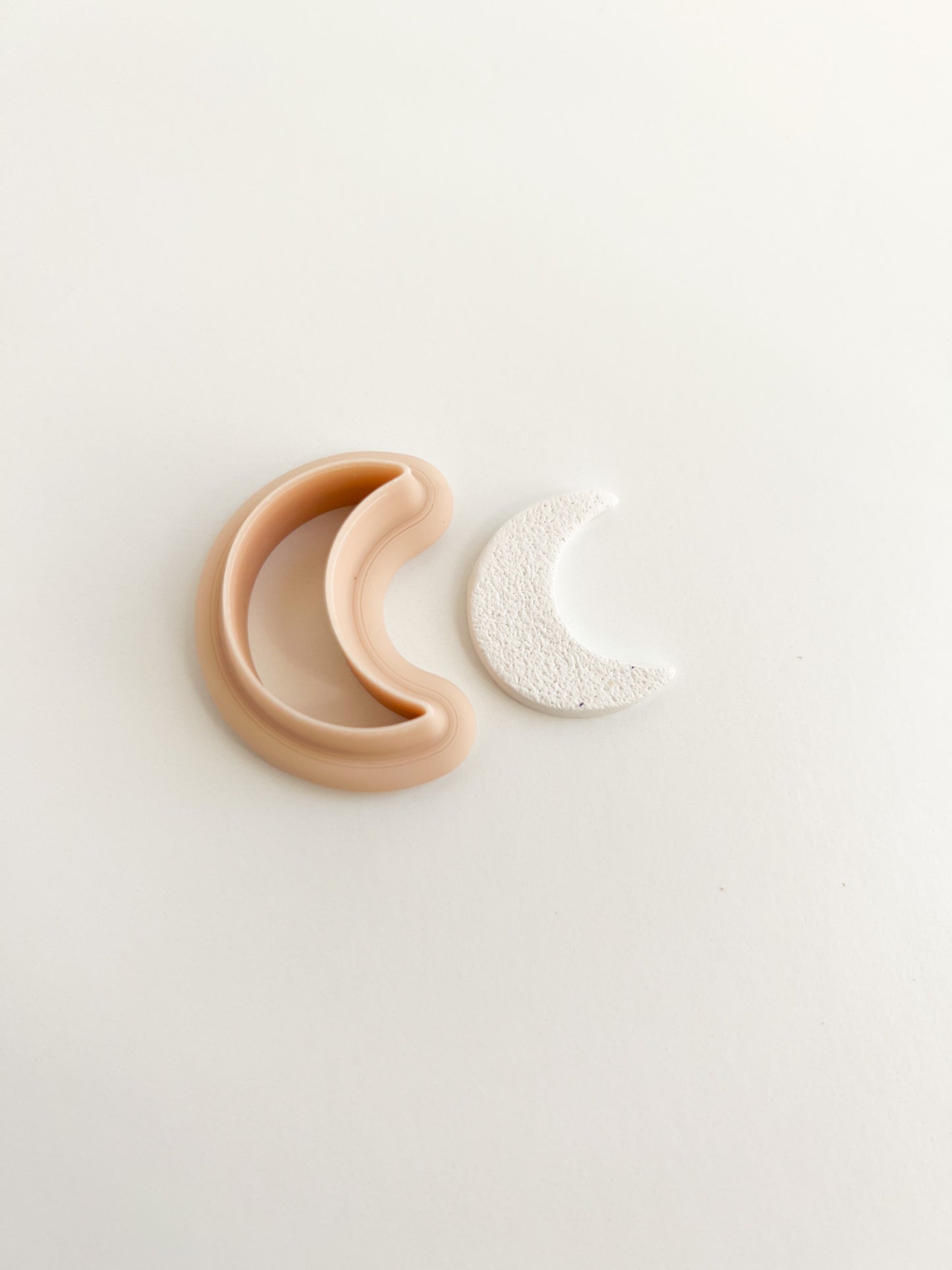 Moon No. 1 Clay Cutter | Celestial Moon Polymer Clay Cutter for DIY Jewelry and Star-Themed Crafts