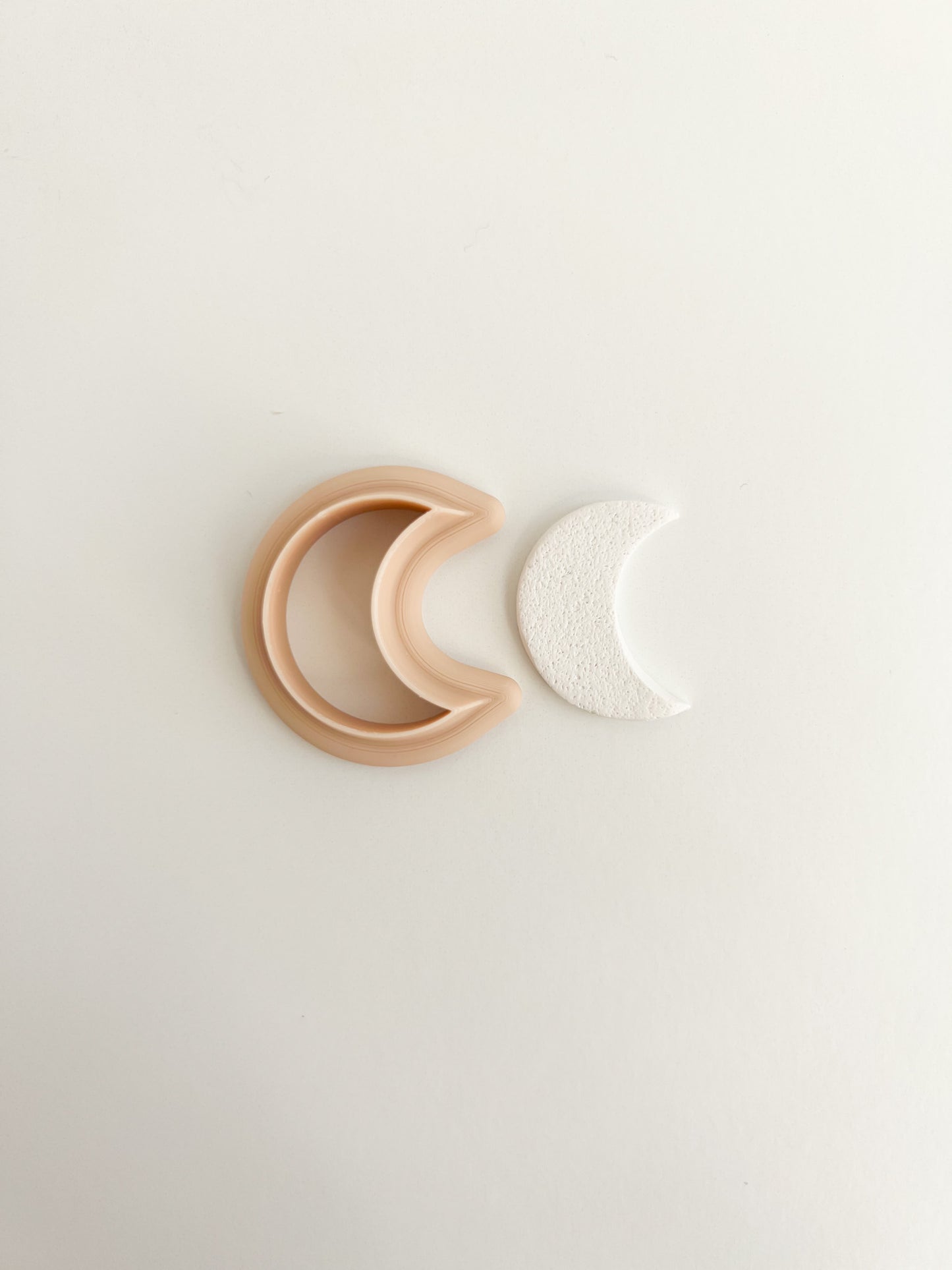 Moon No. 1 Clay Cutter | Celestial Moon Polymer Clay Cutter for DIY Jewelry and Star-Themed Crafts