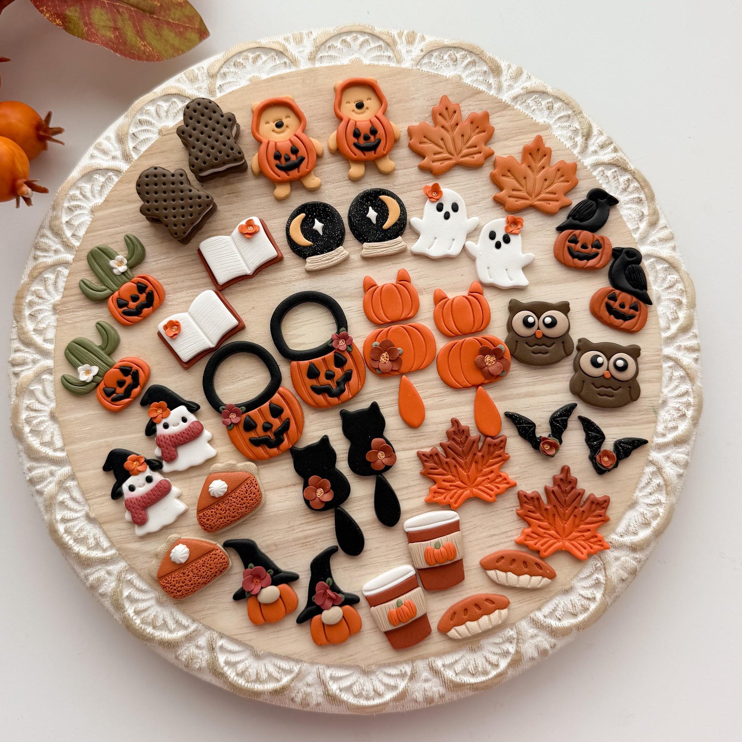 2025 Fall Bundle No. 1 | Fall Theme Halloween Maple Leaf Oak Spooky Cozy Autumn Bundle Polymer Clay Cutters