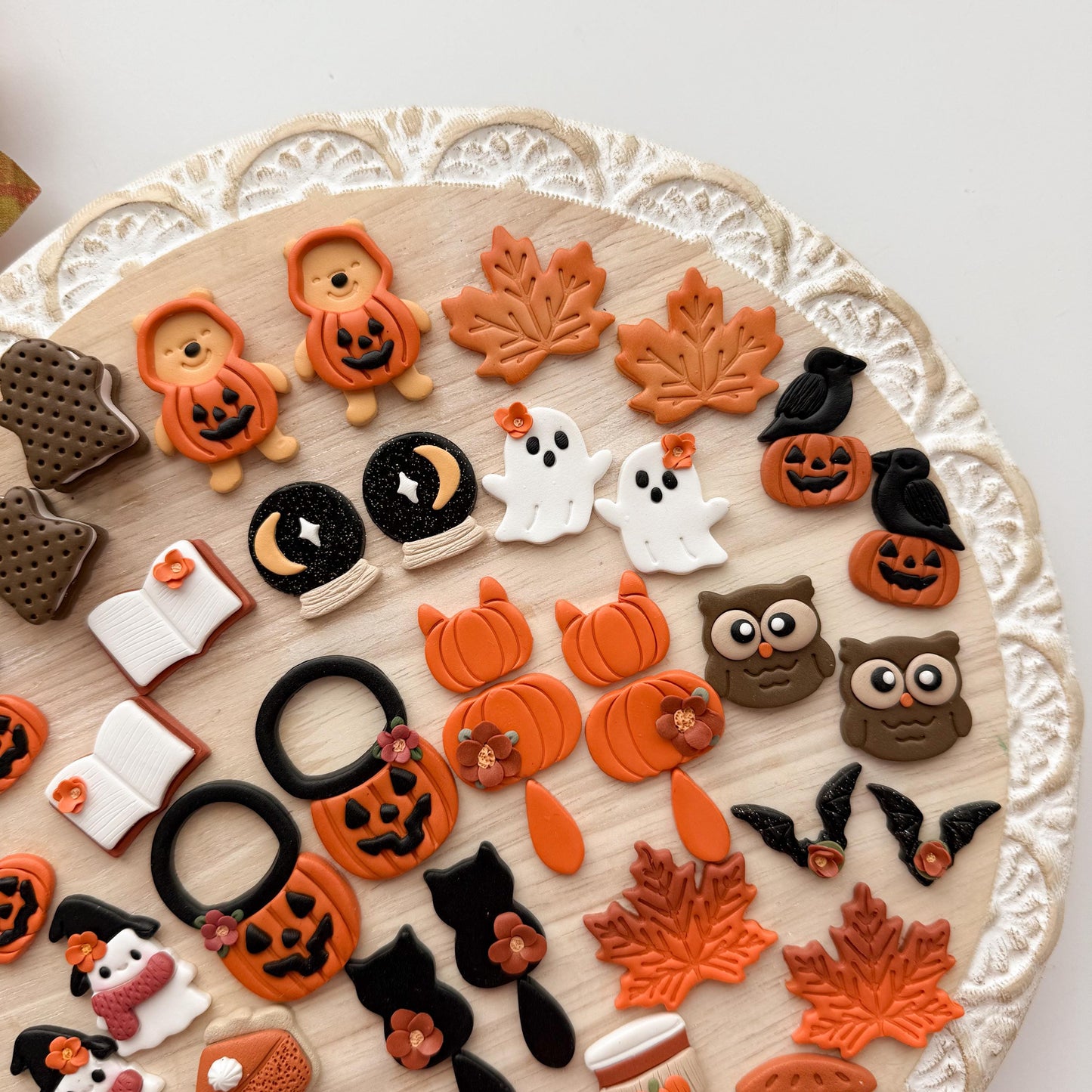 2025 Fall Bundle No. 1 | Fall Theme Halloween Maple Leaf Oak Spooky Cozy Autumn Bundle Polymer Clay Cutters