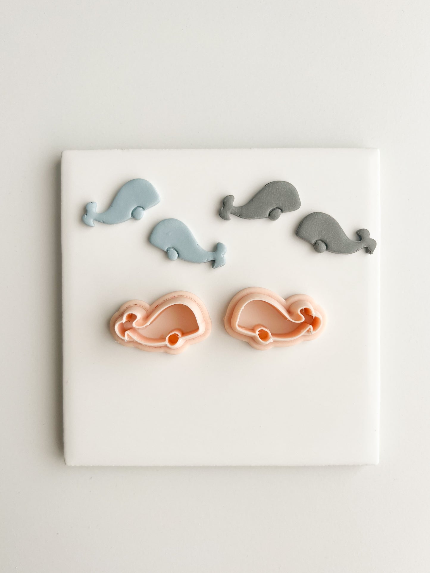 Whale Clay Cutter | Whale Polymer Clay Cutter for DIY Ocean Earrings Sea-Themed Jewelry and Handmade Marine Accessories