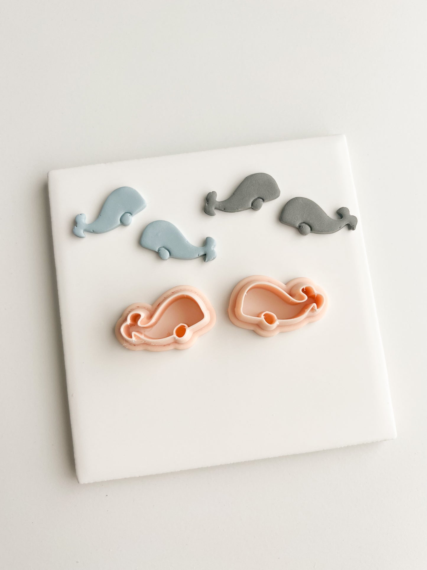 Whale Clay Cutter | Whale Polymer Clay Cutter for DIY Ocean Earrings Sea-Themed Jewelry and Handmade Marine Accessories