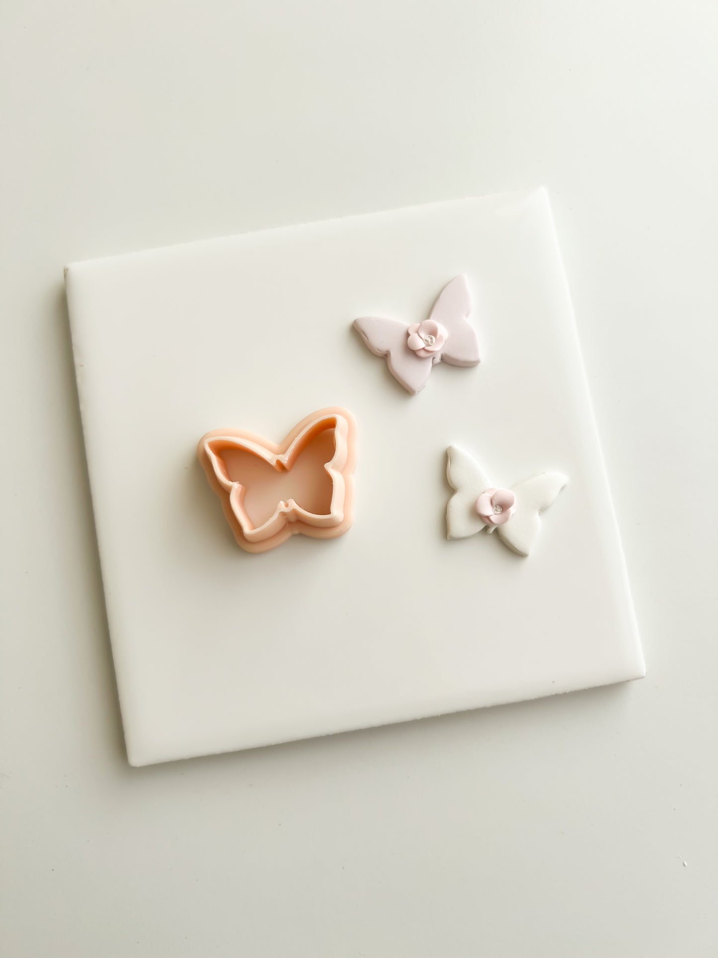 Butterfly No. 3 Clay Cutter | Butterfly No. 3 Polymer Clay Cutter for DIY Nature Earrings Garden-Themed Jewelry and Handmade Cute Accessories