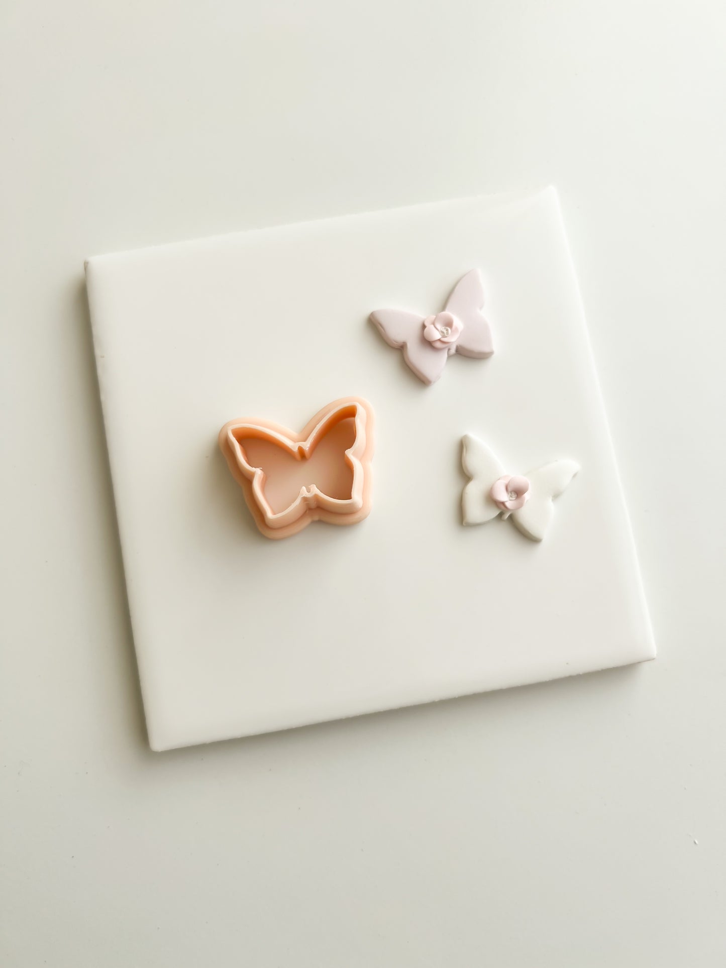 Butterfly No. 3 Clay Cutter | Butterfly No. 3 Polymer Clay Cutter for DIY Nature Earrings Garden-Themed Jewelry and Handmade Cute Accessories
