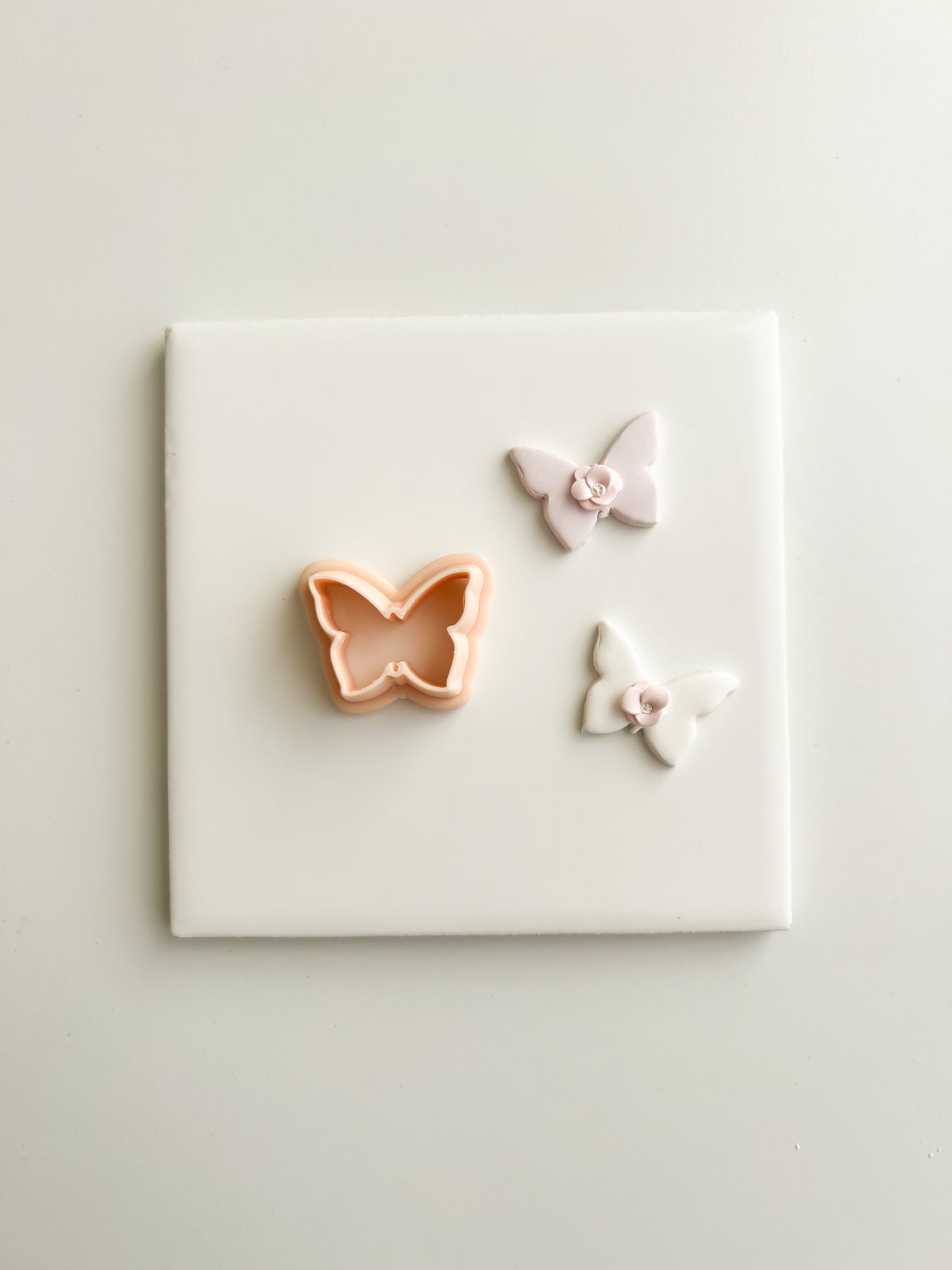 Butterfly No. 3 Clay Cutter | Butterfly No. 3 Polymer Clay Cutter for DIY Nature Earrings Garden-Themed Jewelry and Handmade Cute Accessories