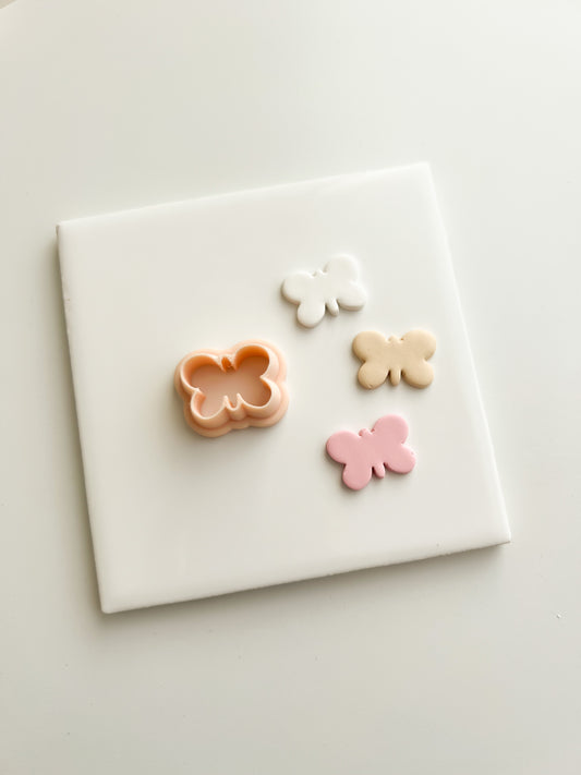Butterfly No. 4 Clay Cutter | Butterfly No. 4 Polymer Clay Cutter for DIY Nature Earrings Butterfly-Themed Jewelry and Handmade Elegant Accessories