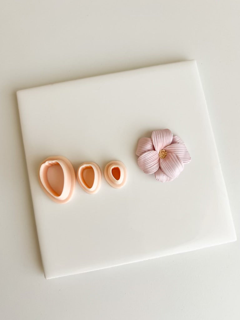Cosmo Flower Petal Micro Clay Cutter | Cosmo Flower Petal Micro Polymer Clay Cutter for DIY Floral Earrings Nature-Themed Jewelry and Handmade Elegant Accessories