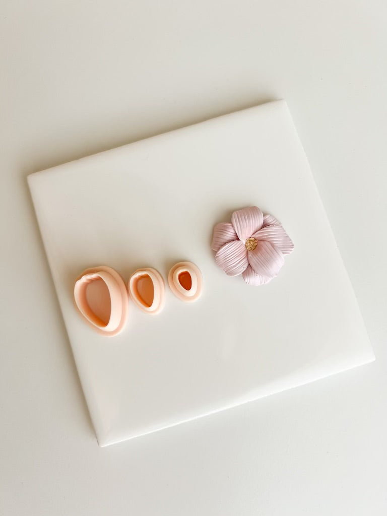 Cosmo Flower Petal Micro Clay Cutter | Cosmo Flower Petal Micro Polymer Clay Cutter for DIY Floral Earrings Nature-Themed Jewelry and Handmade Elegant Accessories