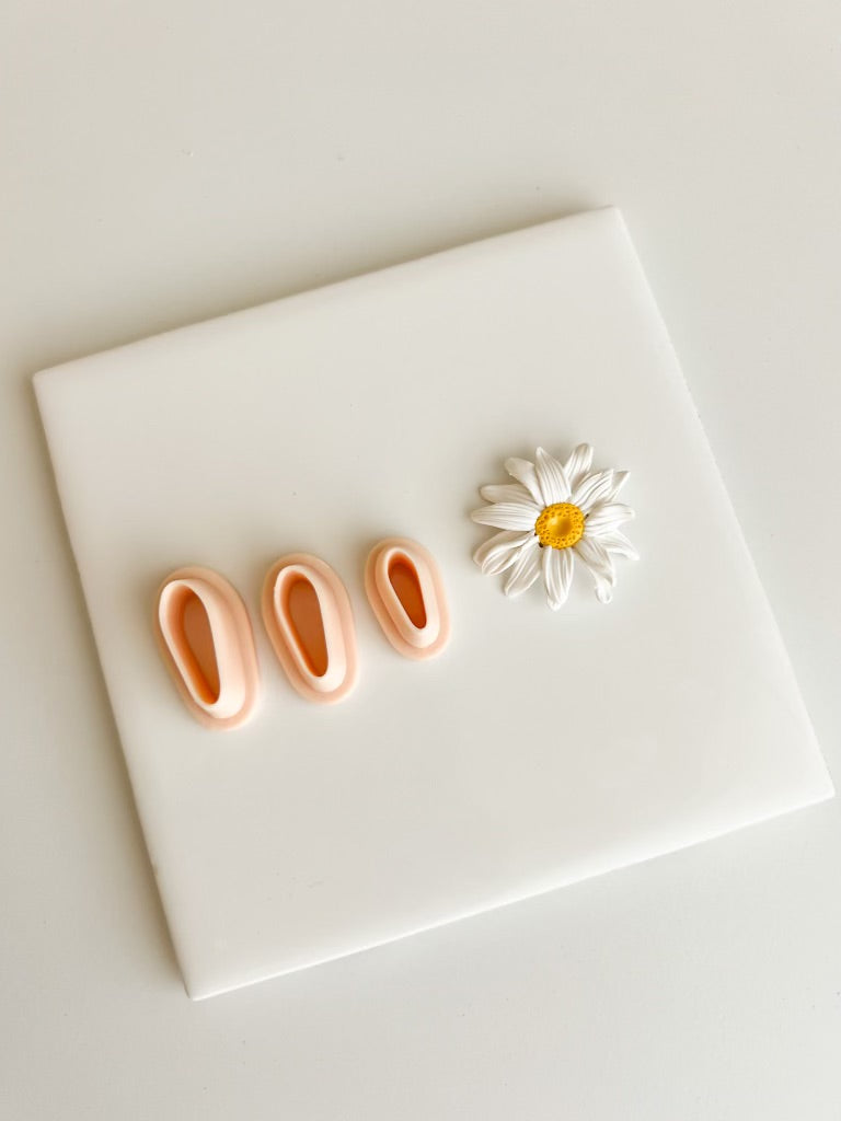 Daisy Petal Clay Cutter | Daisy Petal Polymer Clay Cutter for DIY Floral Earrings Nature-Themed Jewelry and Handmade Spring Accessories
