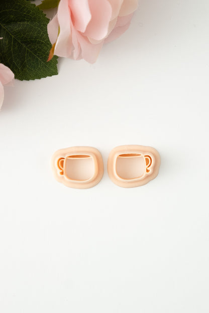 Apple Cider Clay Cutter | Apple Cider Polymer Clay Cutter for DIY Autumn Earrings Cozy Jewelry and Handmade Seasonal Accessories