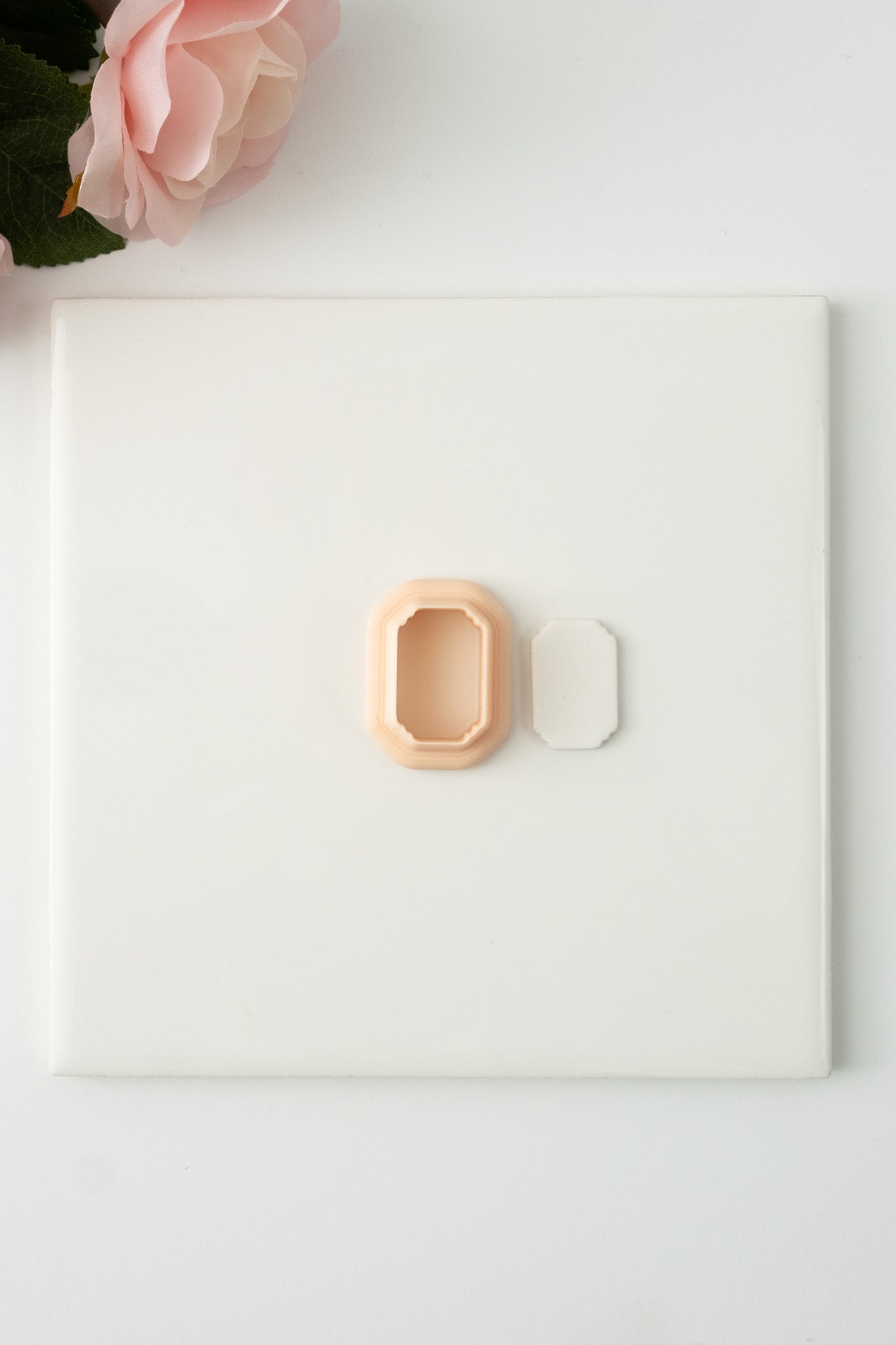 Elegant Shape No. 2 Clay Cutter | Elegant Shape No. 2 Polymer Clay Cutter for DIY Earrings Minimalist Jewelry and Trendy Crafting