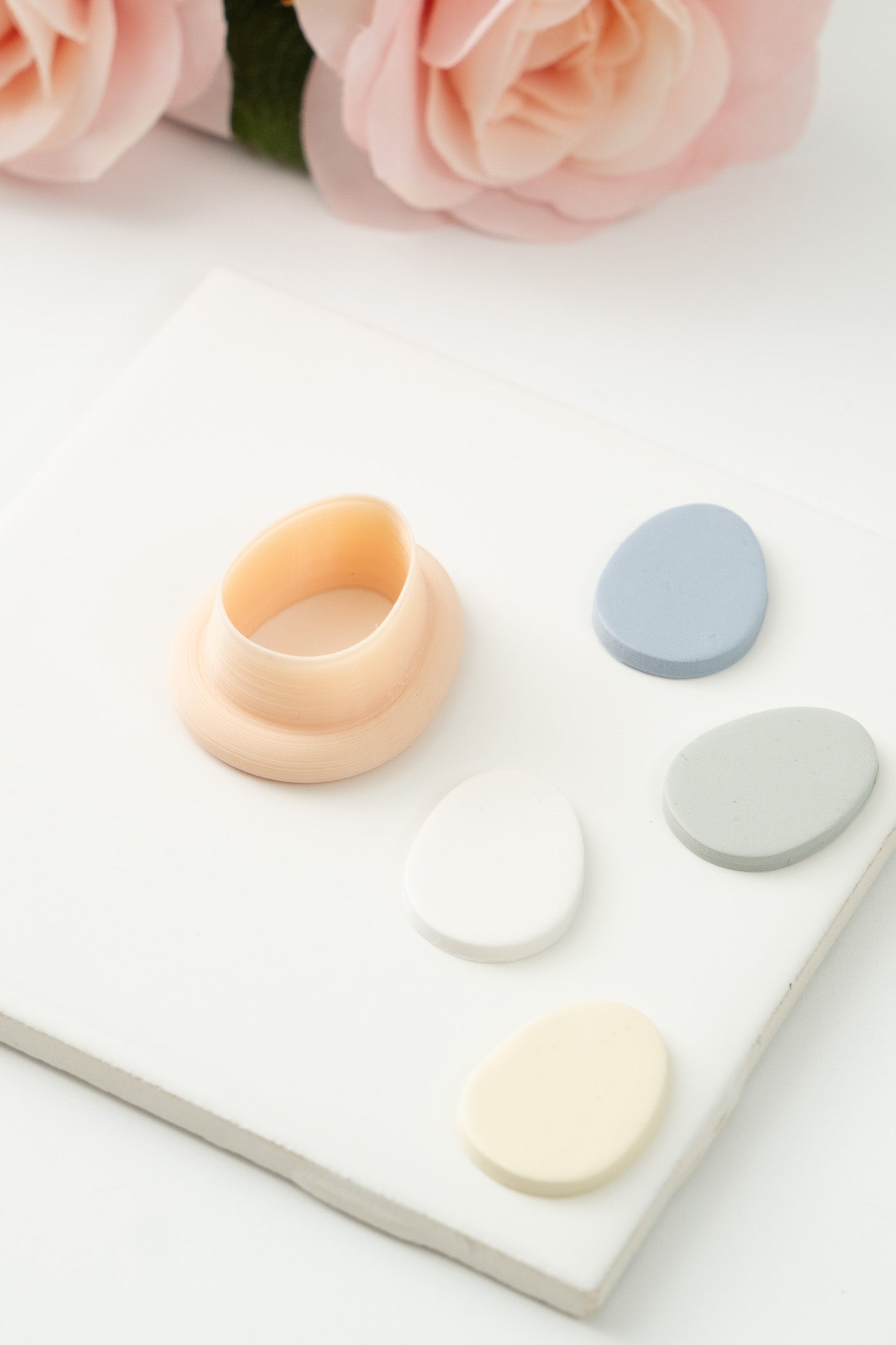 Egg Shape Clay Cutter | Egg Shape Polymer Clay Cutter for DIY Easter Earrings Spring Jewelry and Festive Holiday Crafts