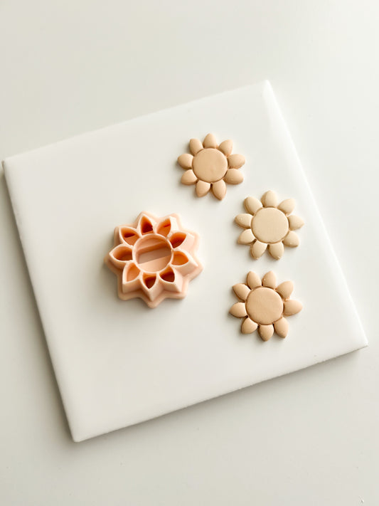 Floral Shape No. 2 Clay Cutter | Floral Shape No. 2 Polymer Clay Cutter for DIY Chic Earrings Floral-Themed Jewelry and Handmade Botanical Accessories