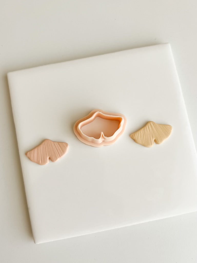 Ginkgo Leaf Clay Cutter | Ginkgo Leaf Polymer Clay Cutter for DIY Nature Earrings Botanical-Themed Jewelry and Handmade Elegant Accessories