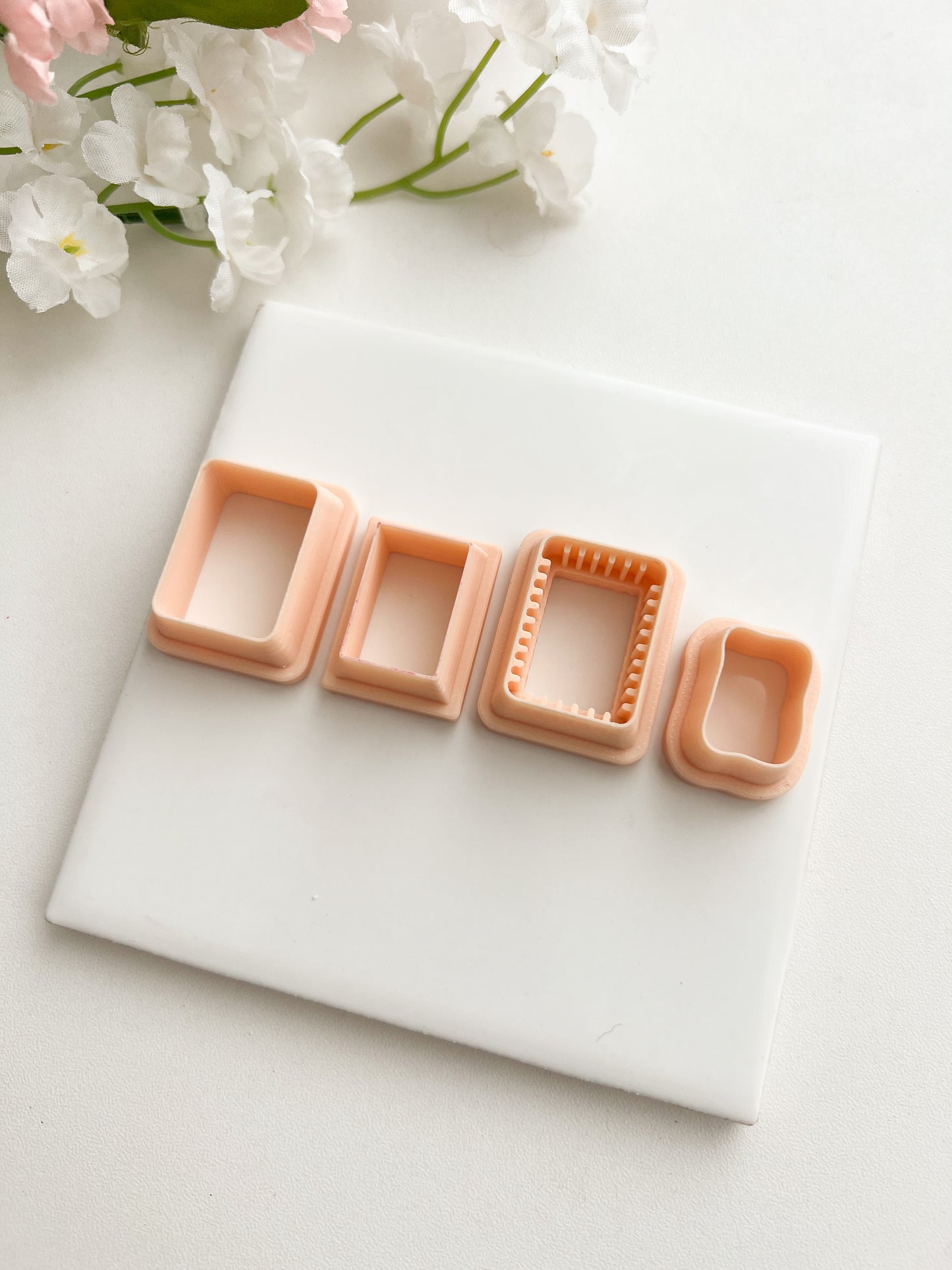 Poptart Clay Cutter | Poptart Polymer Clay Cutter for DIY Breakfast Earrings Food-Themed Jewelry and Handmade Cute Accessories