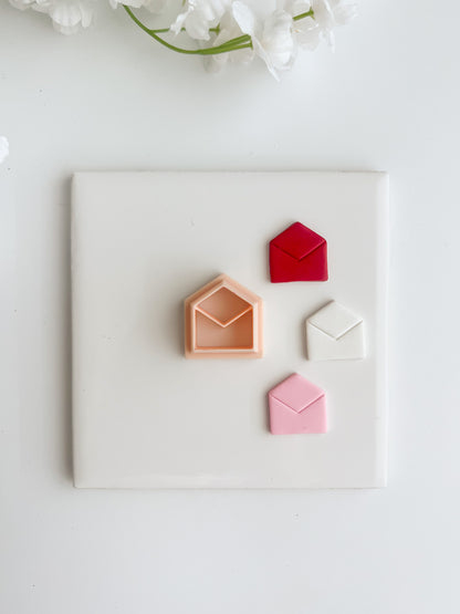 Open Letter Clay Cutter | Letter and Monogram Polymer Clay Cutter for Personalized Jewelry and Crafts