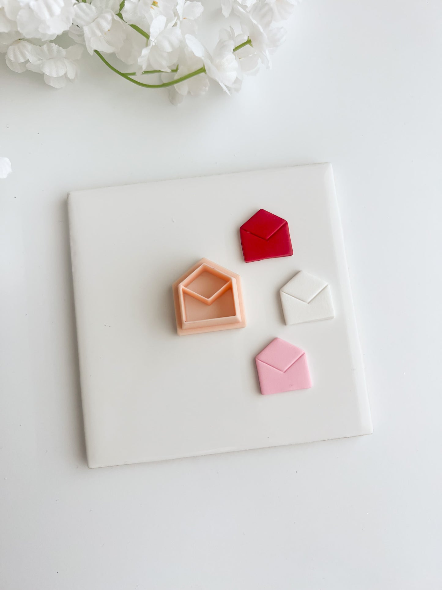 Open Letter Clay Cutter | Letter and Monogram Polymer Clay Cutter for Personalized Jewelry and Crafts
