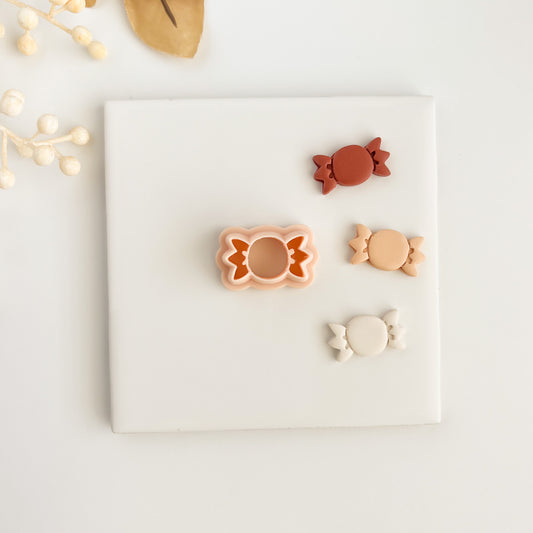 Candy Clay Cutter | Candy Shape Polymer Clay Cutter for DIY Sweet-Themed Earrings Fun Jewelry and Handmade Sugar-Inspired Accessories