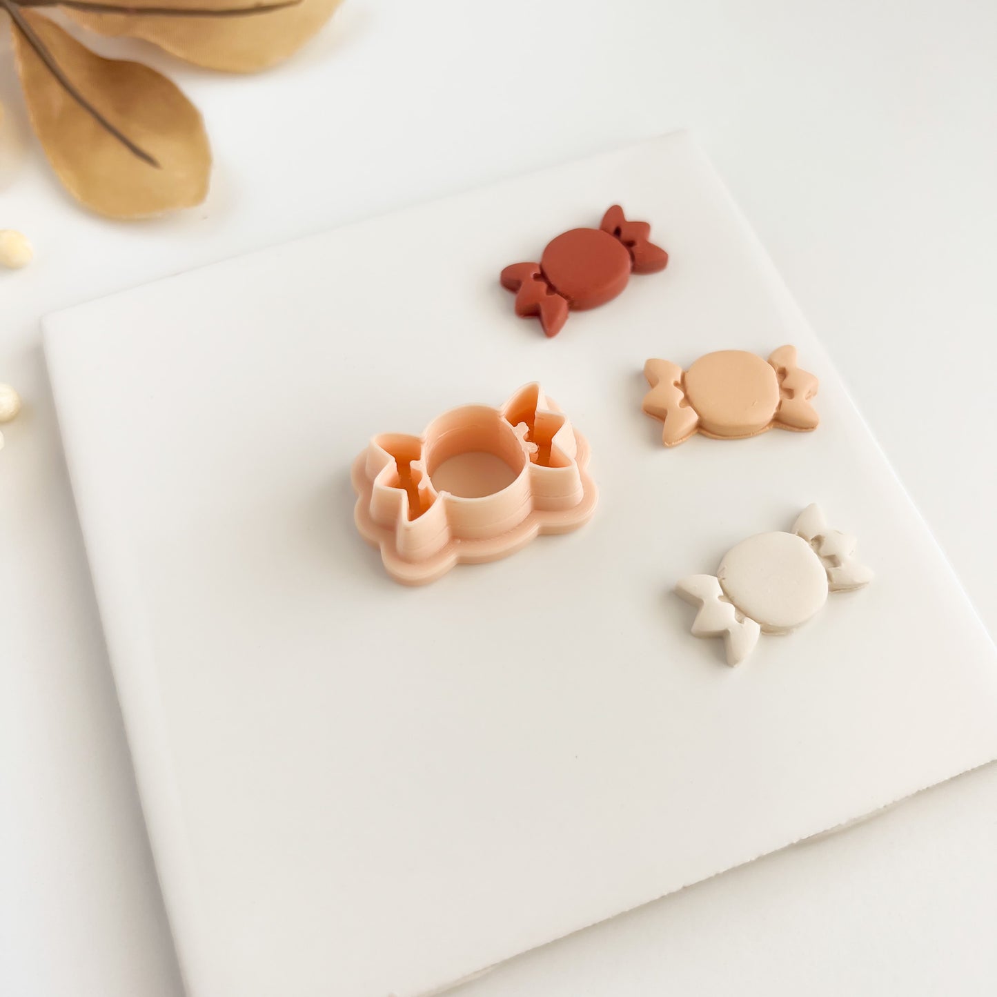 Candy Clay Cutter | Candy Shape Polymer Clay Cutter for DIY Sweet-Themed Earrings Fun Jewelry and Handmade Sugar-Inspired Accessories