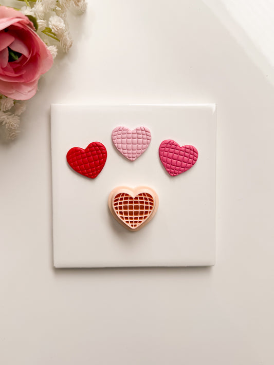 Valentine Heart Disco Ball Clay Cutter | Valentine Disco Ball Polymer Clay Cutter for DIY Retro Earrings Party Jewelry and Handmade Valentine's Accessories