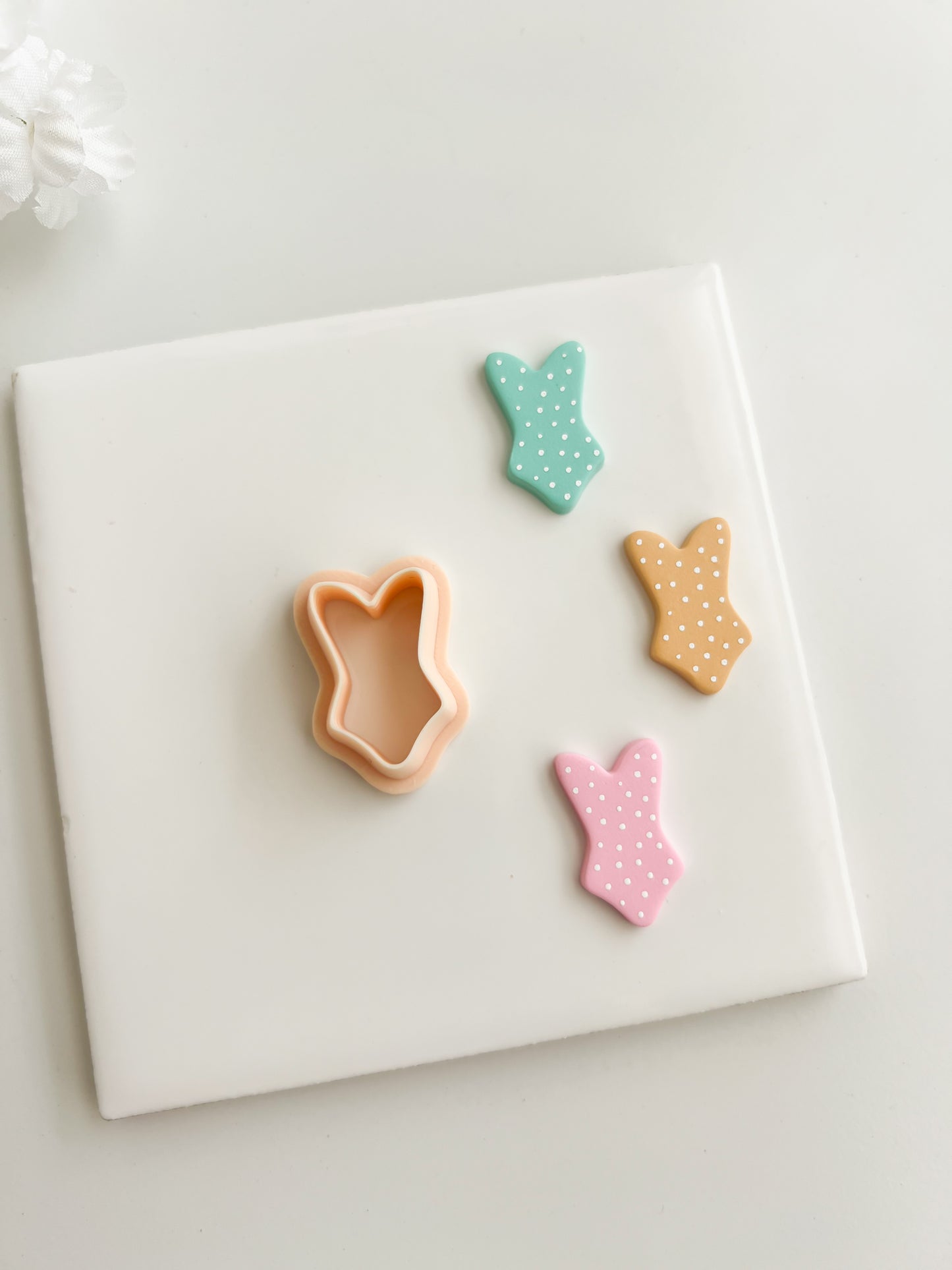 Bathing Suit No. 1 Clay Cutter | Bathing Suit No. 1 Polymer Clay Cutter for DIY Vacation Earrings Summer-Themed Jewelry and Handmade Beach Accessories