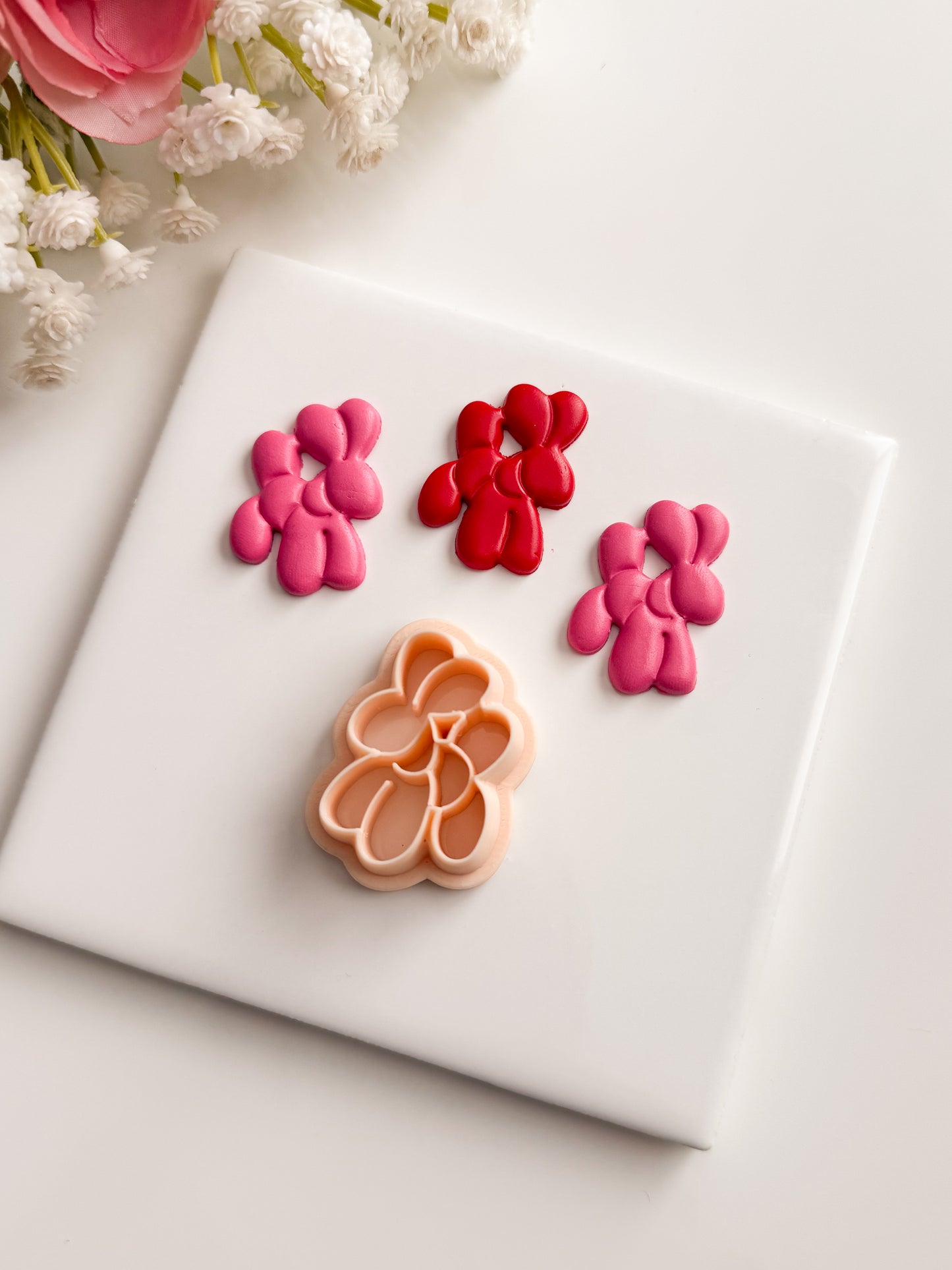 Balloon Animal Clay Cutter | Balloon Animal Polymer Clay Cutter for DIY Playful Earrings Cute Circus Jewelry and Handmade Fun Accessories