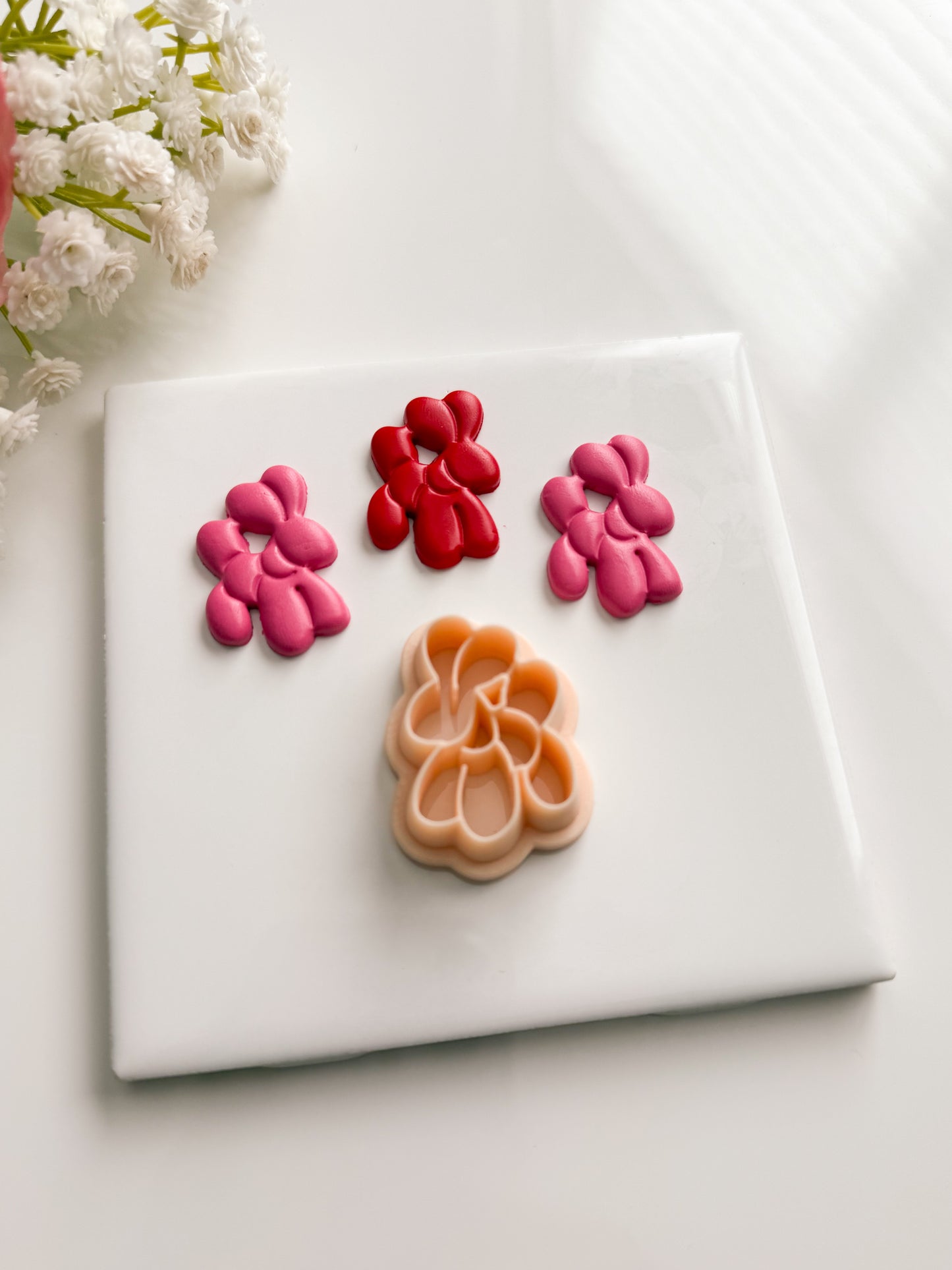 Balloon Animal Clay Cutter | Balloon Animal Polymer Clay Cutter for DIY Playful Earrings Cute Circus Jewelry and Handmade Fun Accessories