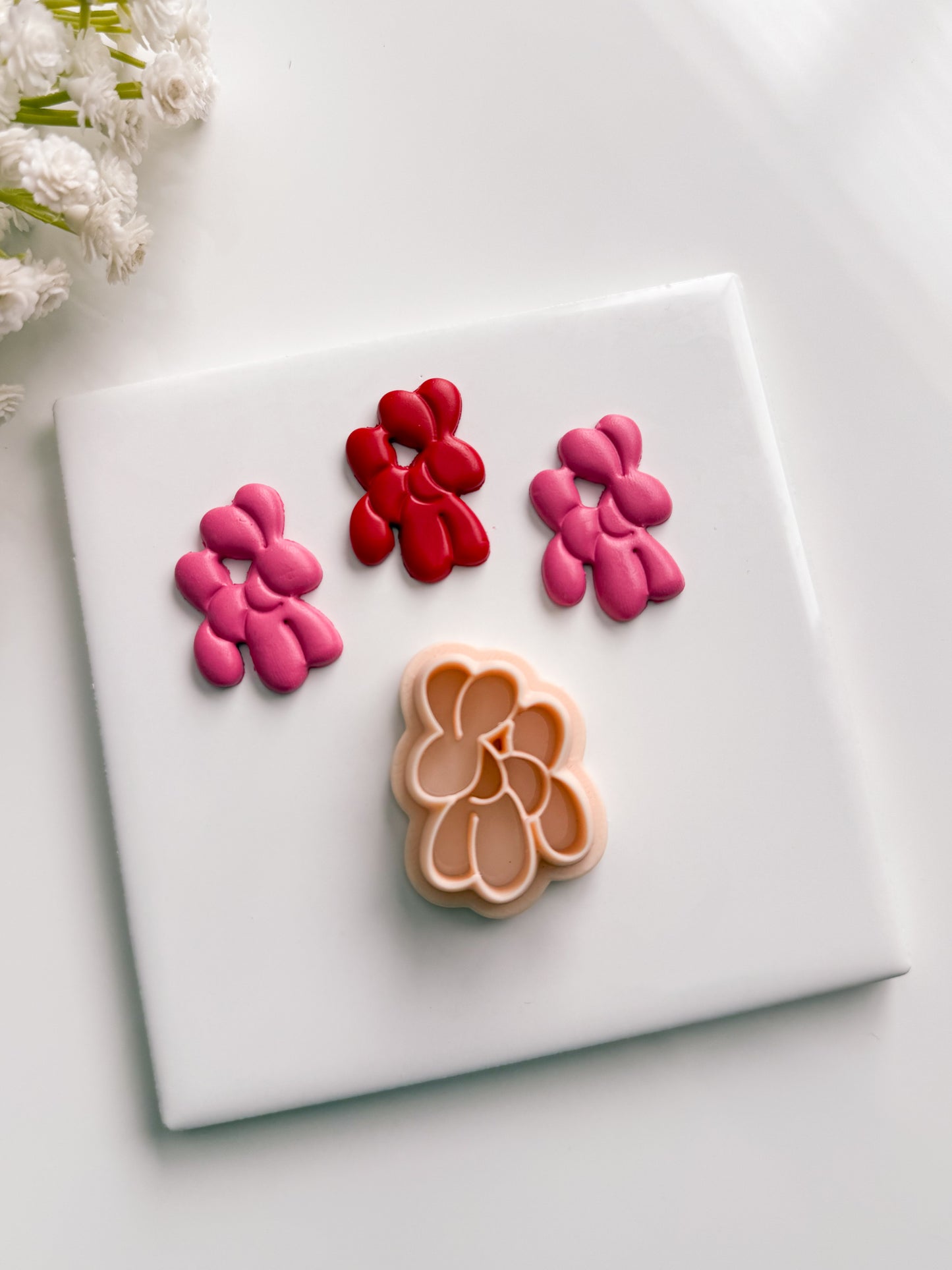 Balloon Animal Clay Cutter | Balloon Animal Polymer Clay Cutter for DIY Playful Earrings Cute Circus Jewelry and Handmade Fun Accessories