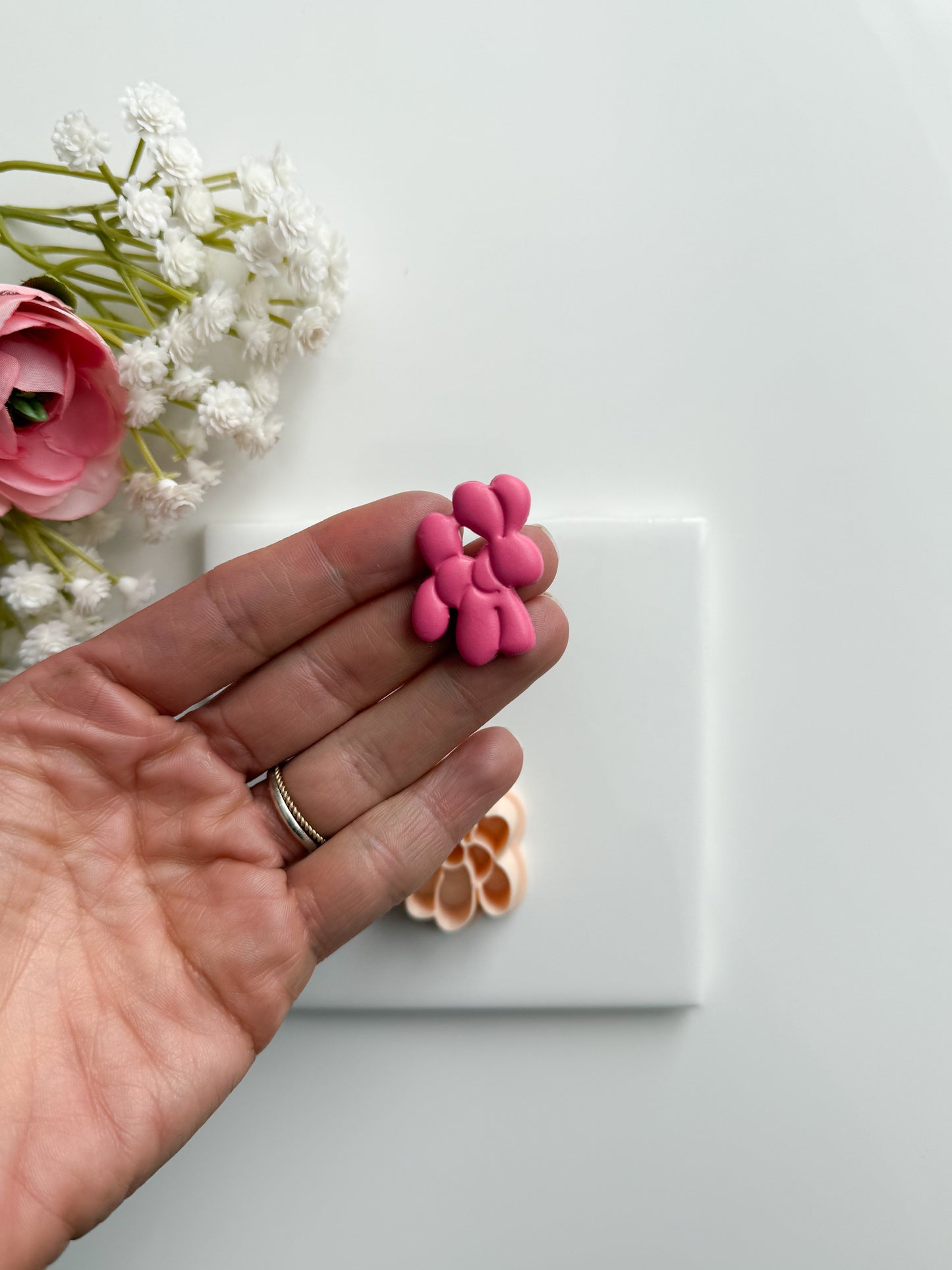 Balloon Animal Clay Cutter | Balloon Animal Polymer Clay Cutter for DIY Playful Earrings Cute Circus Jewelry and Handmade Fun Accessories