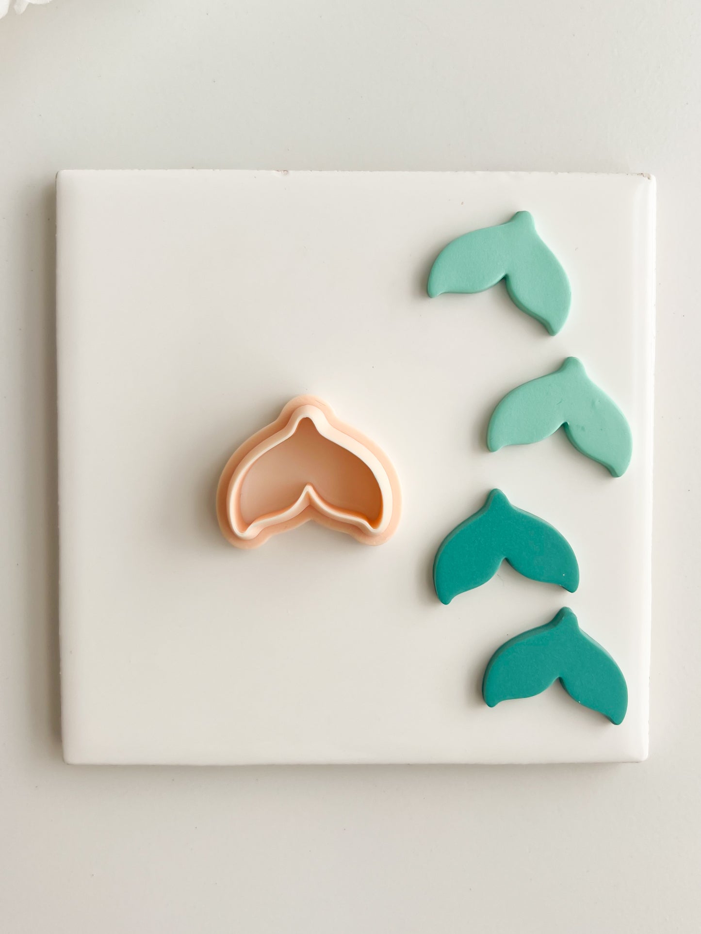 Mermaid Tail Clay Cutter | Mermaid Tail Polymer Clay Cutter for DIY Ocean Earrings Mermaid Jewelry and Handmade Beach Accessories
