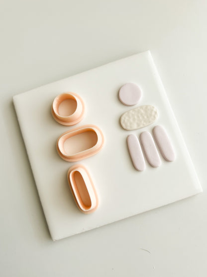 Vintage Shape No. 2 Clay Cutter | Vintage Shape No. 2 Polymer Clay Cutter for DIY Elegant Earrings Retro Jewelry and Handmade Antique Accessories