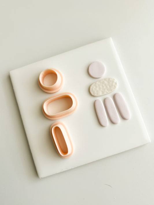 Vintage Shape No. 2 Clay Cutter | Vintage Shape No. 2 Polymer Clay Cutter for DIY Elegant Earrings Retro Jewelry and Handmade Antique Accessories