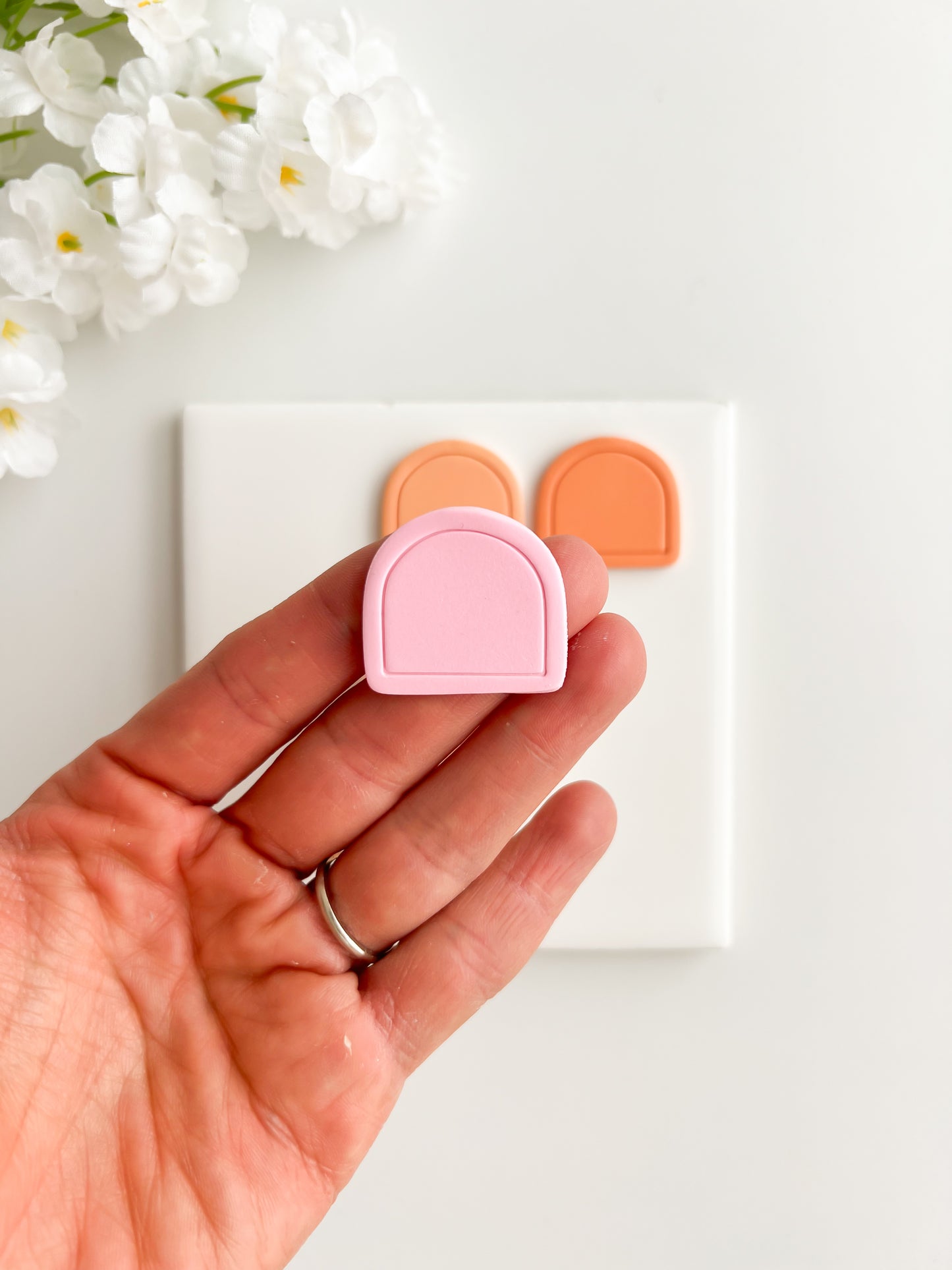 Framed Arch No. 11 Clay Cutter | Framed Arch No. 11 Polymer Clay Cutter for DIY Elegant Earrings Chic Jewelry and Handmade Statement Accessories