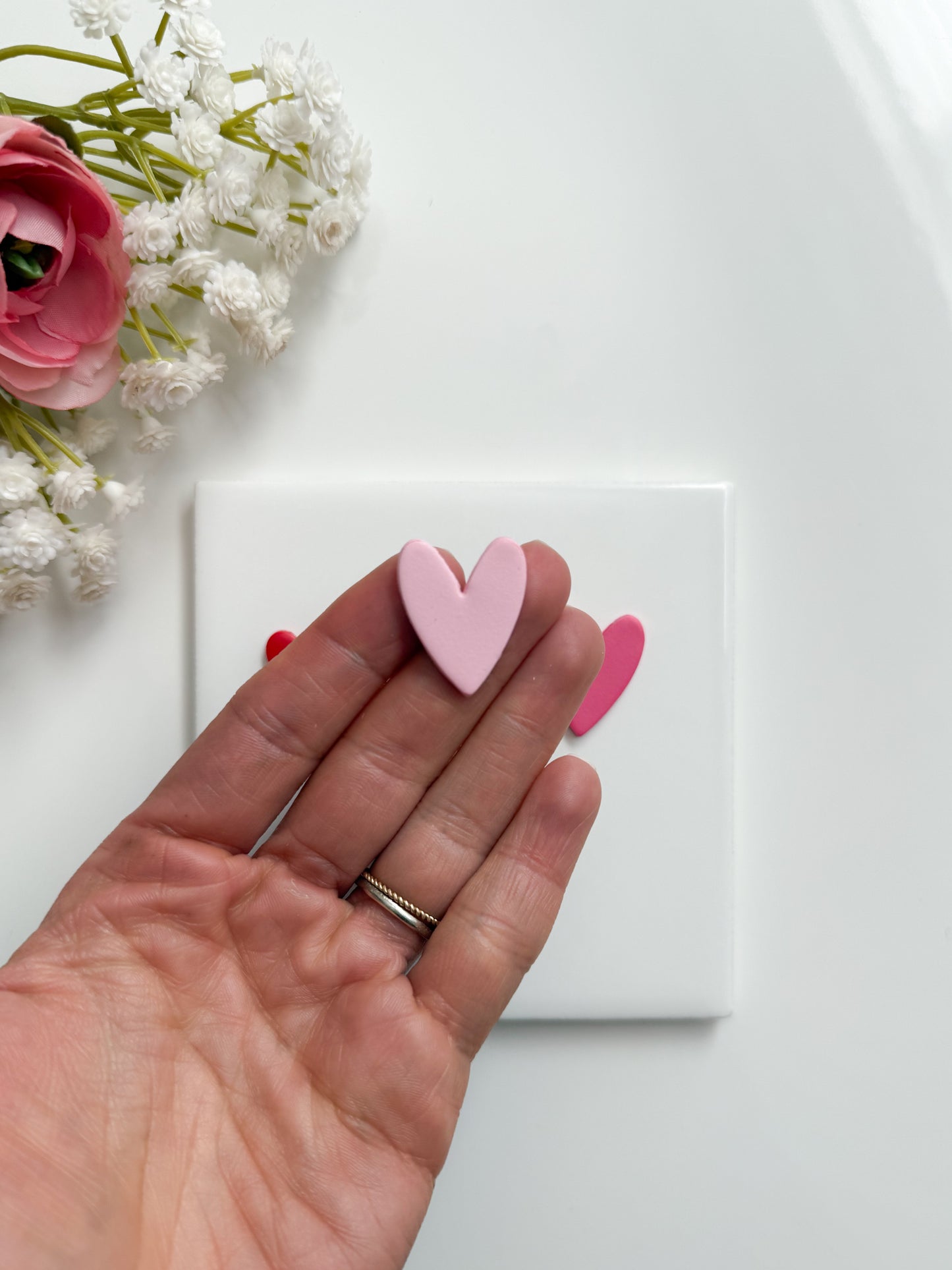 Valentine Heart No. 6 Clay Cutter | Valentine Heart No. 6 Polymer Clay Cutter for DIY Romantic Earrings Cute Jewelry and Handmade Love-Themed Accessories