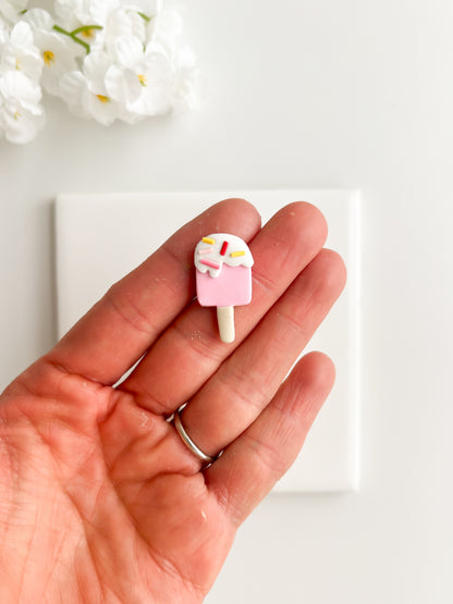 Popsicle No. 2 Clay Cutter | Popsicle No. 2 Polymer Clay Cutter for DIY Summer Earrings Frozen Treat Jewelry and Handmade Beach Accessories