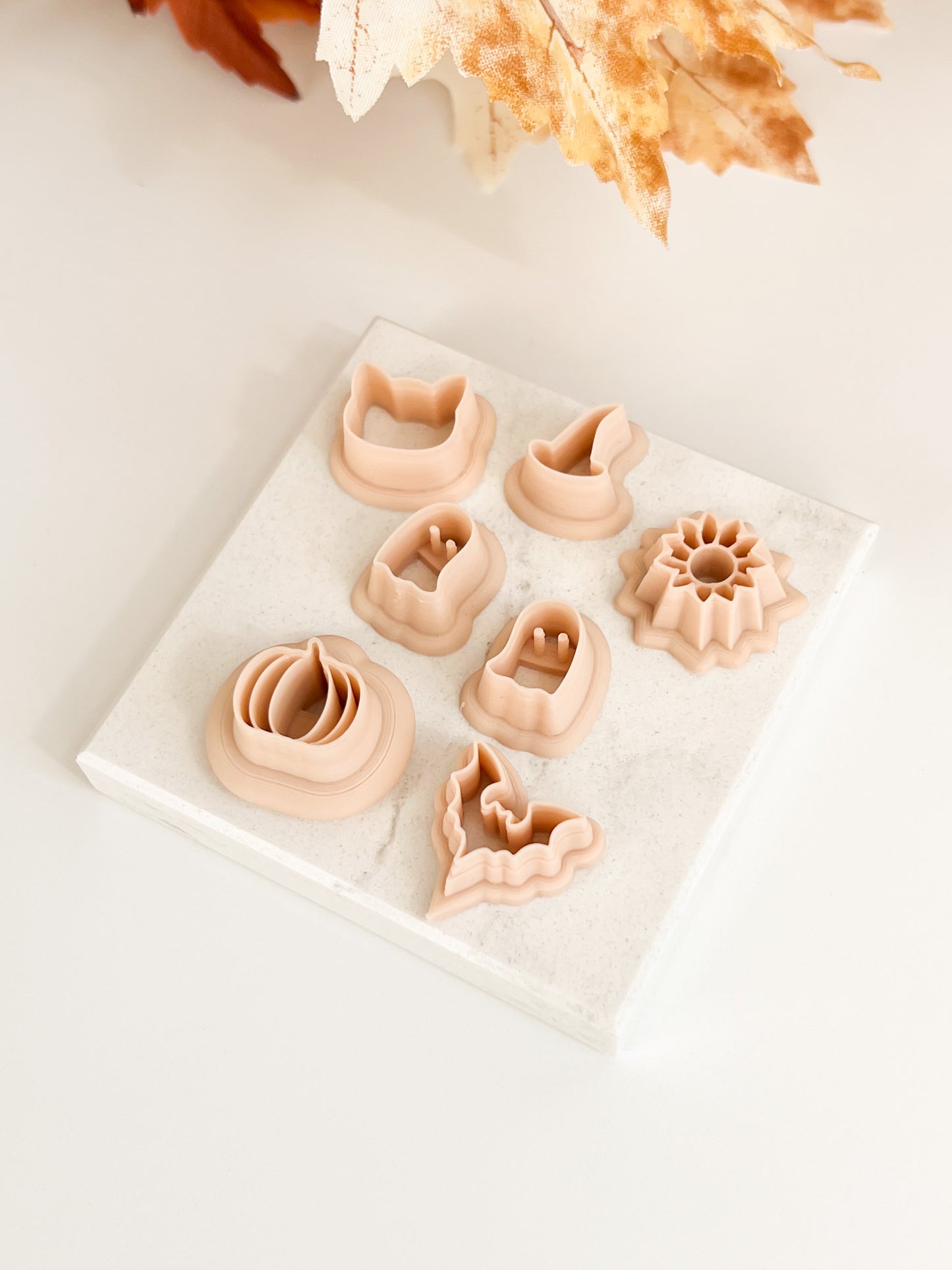 Fall Stud Set Clay Cutter | Fall Stud Polymer Clay Cutter Set for Autumn Earrings Seasonal Jewelry and Festive Handmade Crafts